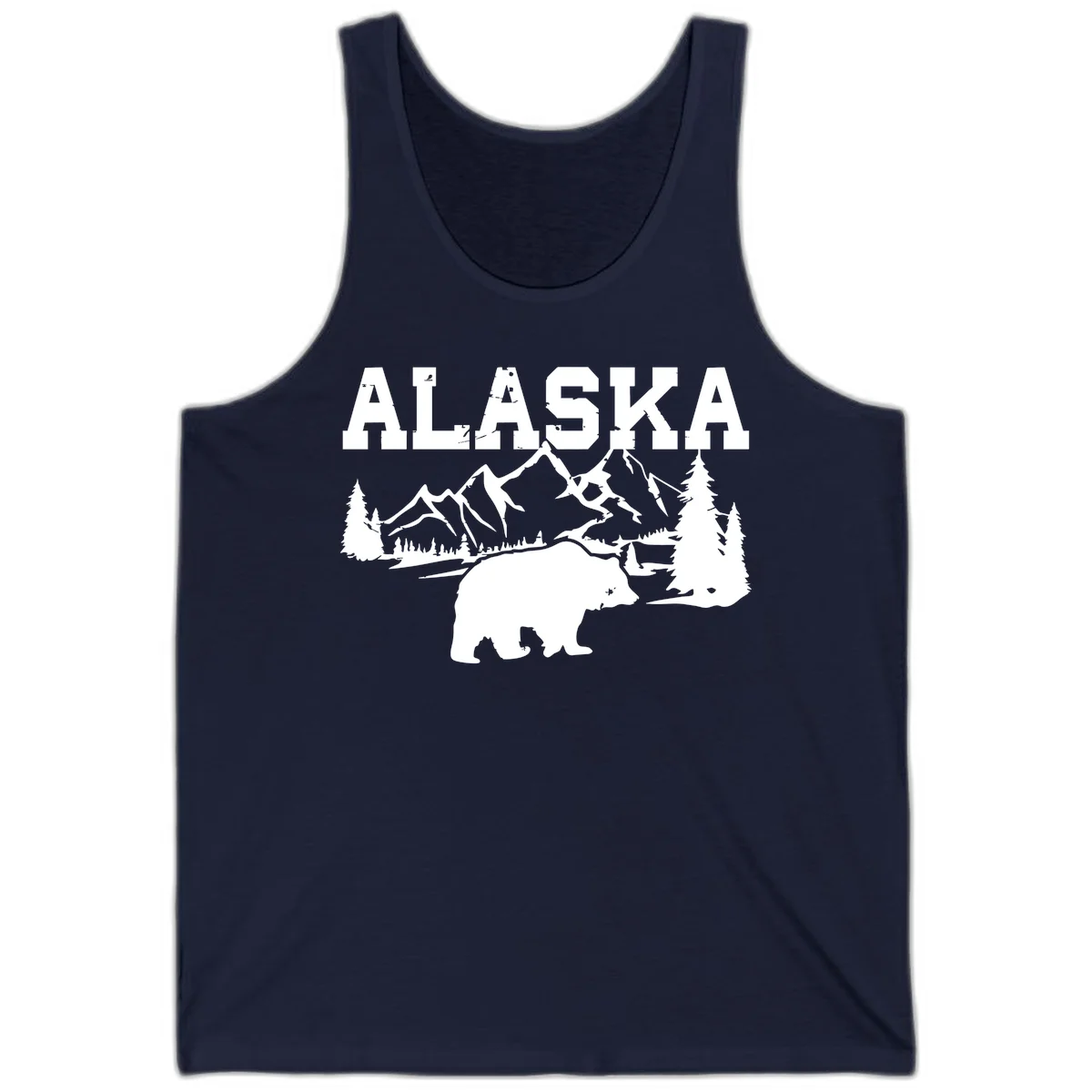 Alaska Bear Mountain Wilderness Cruise Tank in Navy