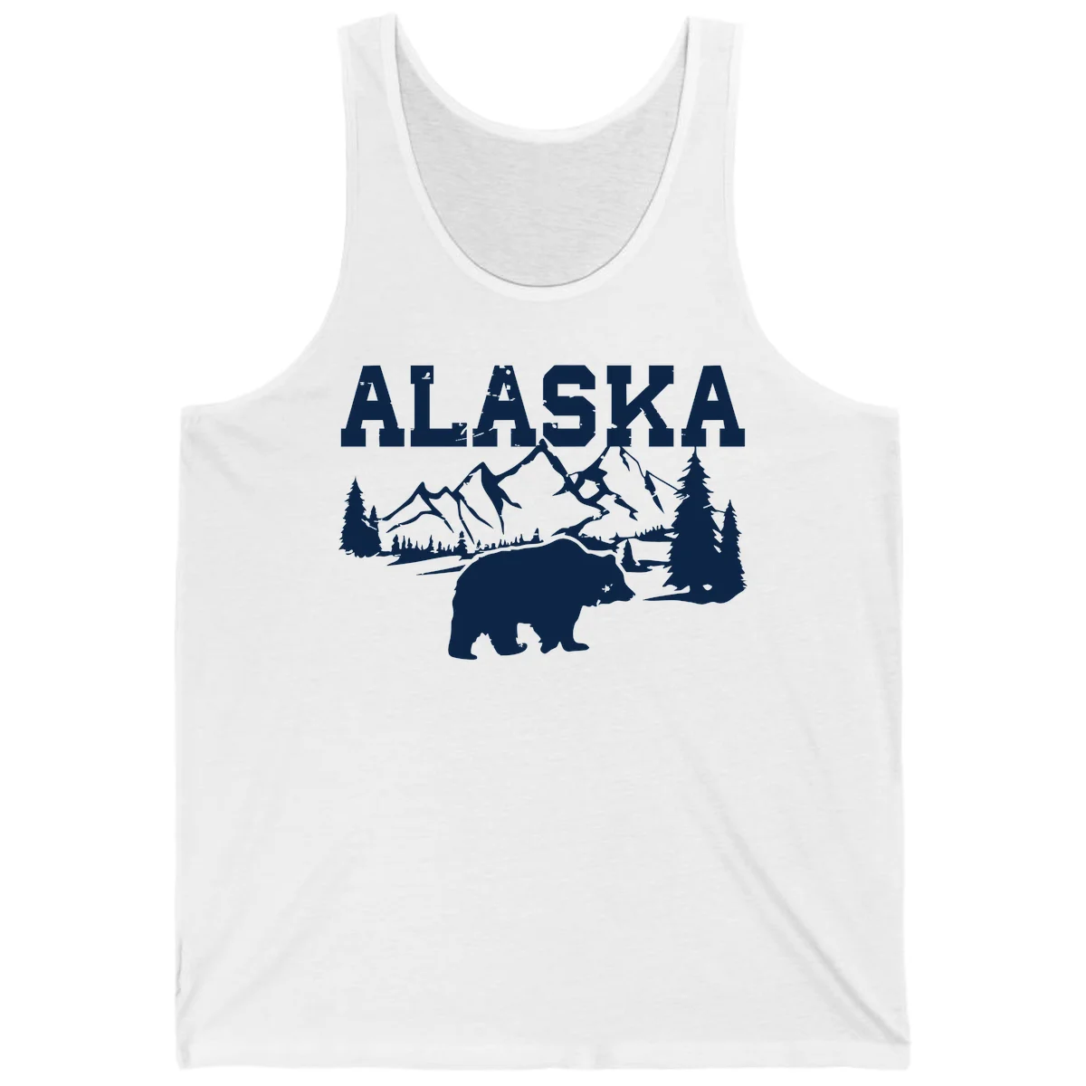 Alaska Bear Mountain Wilderness Cruise Tank in White