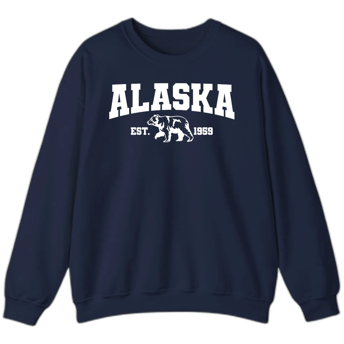 Alaska Bear Est. 1959 Sweatshirt in Navy