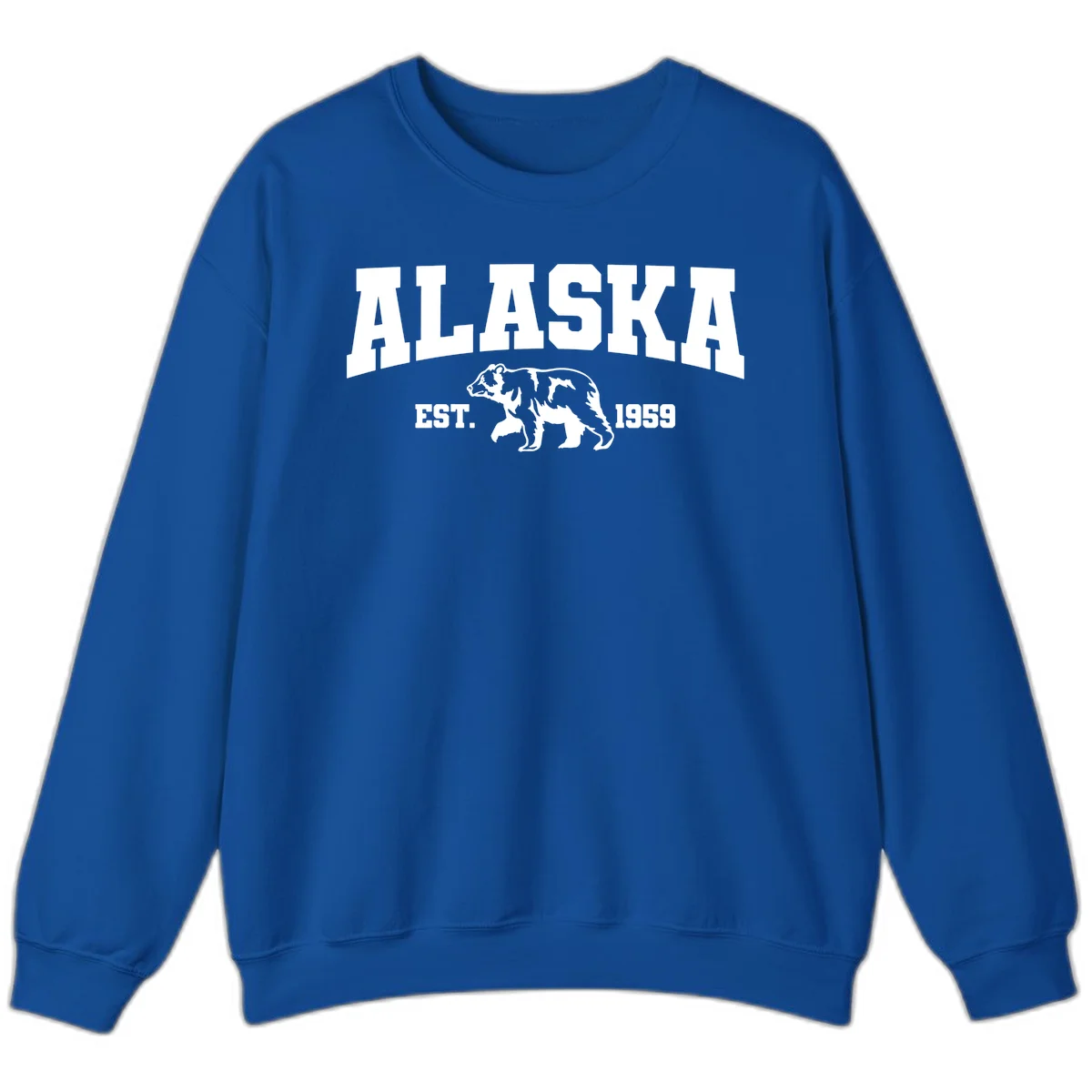 Alaska Bear Est. 1959 Sweatshirt in Royal