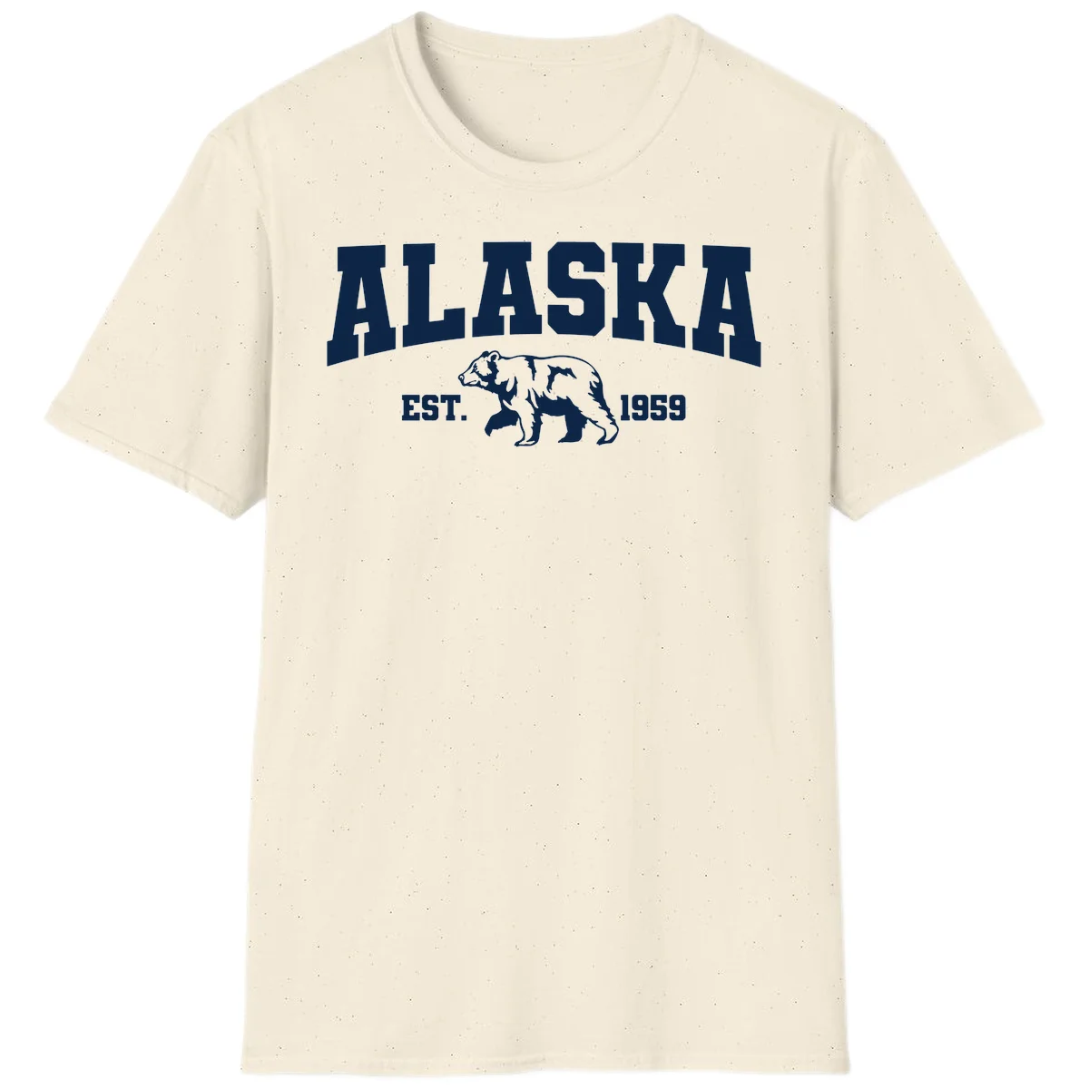 Alaska Bear Est. 1959 T-Shirt in Natural