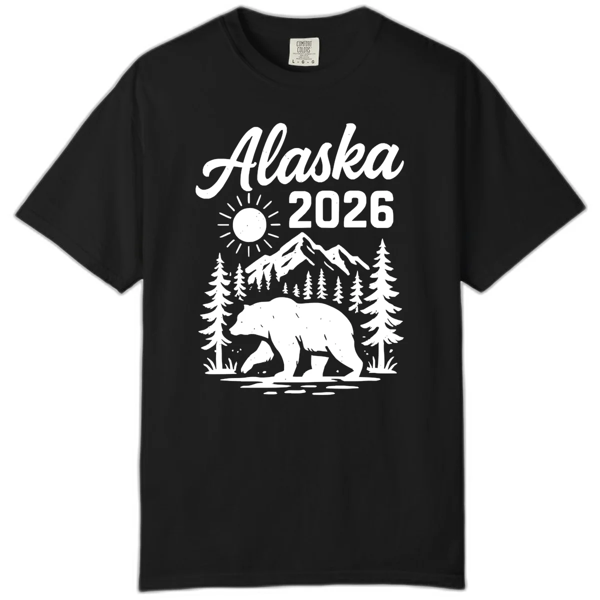 Alaska 2026 Bear Mountain Wilderness Comfort Color in Black