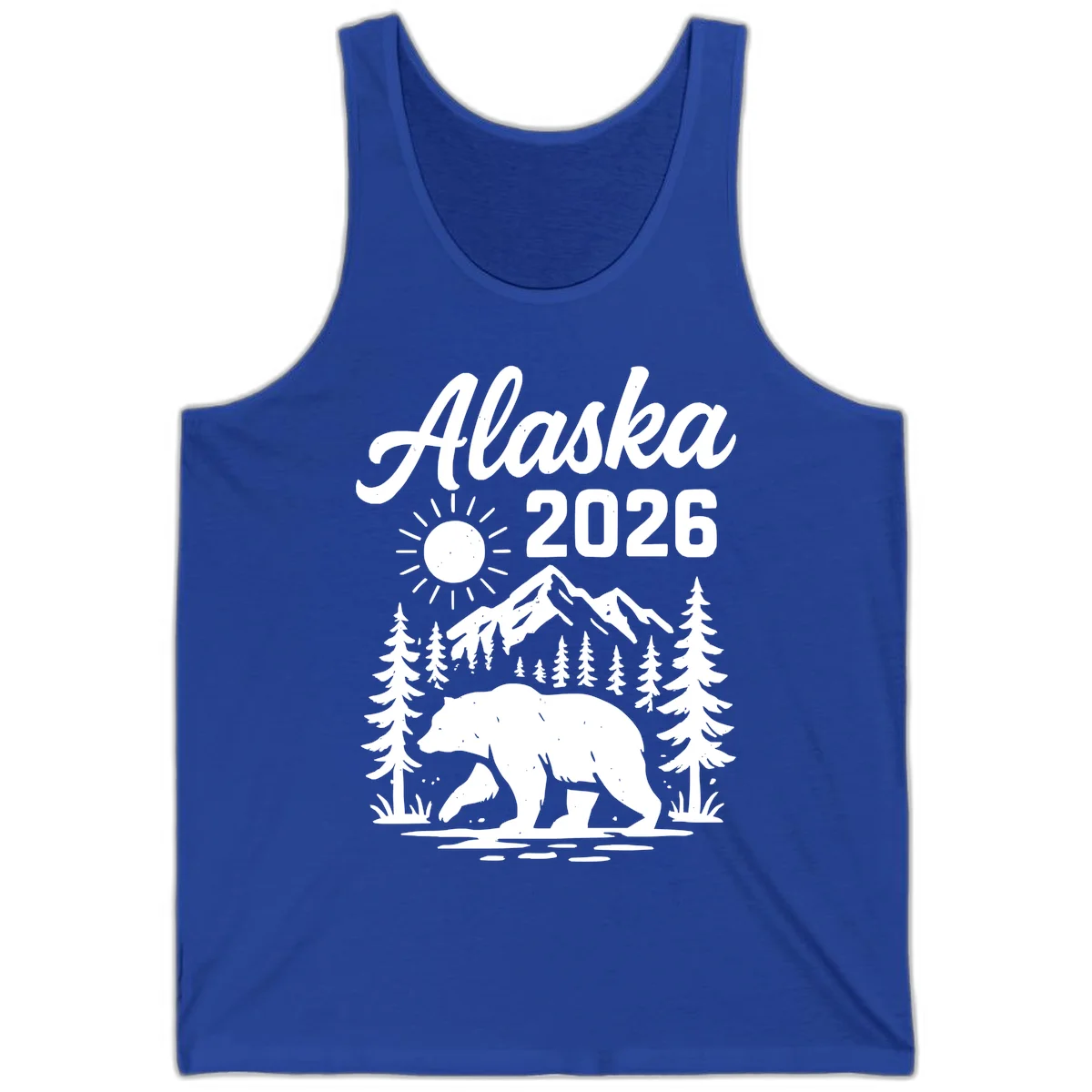 Alaska 2026 Bear Mountain Wilderness Tank in True Royal