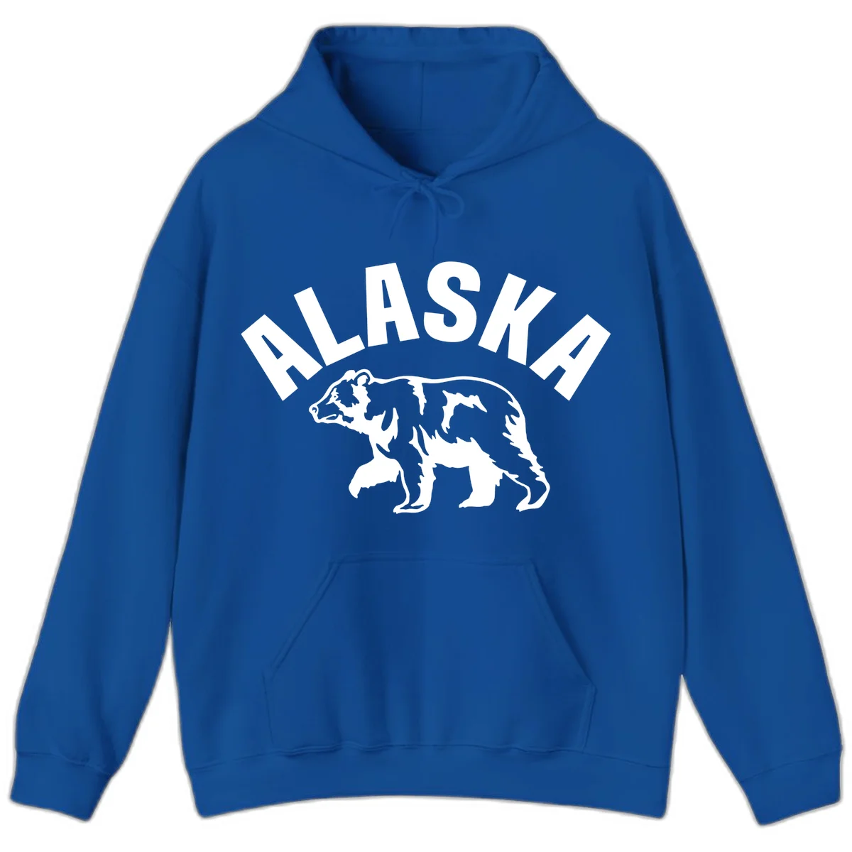 Alaska Bear Wildlife Cruise Hoodie in Royal