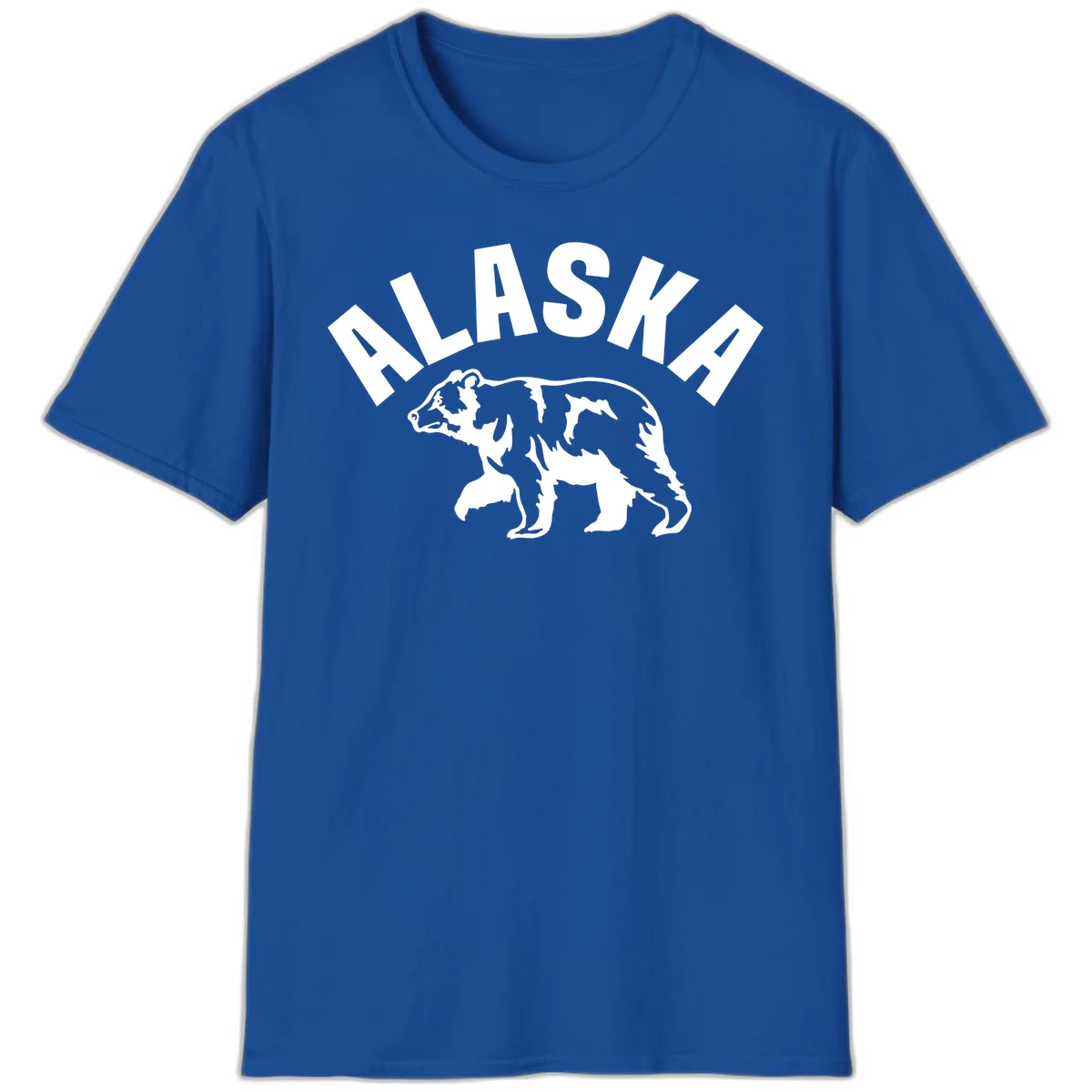 Alaska Bear Wildlife Cruise T-Shirt in Royal