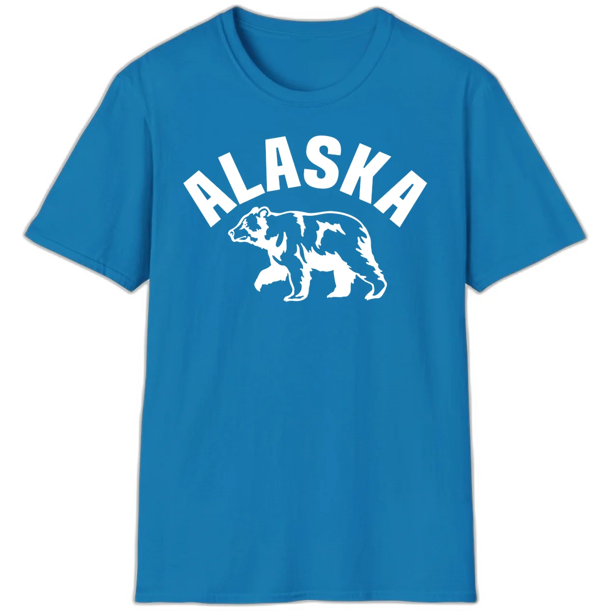 Alaska Bear Wildlife Cruise T-Shirt in Sapphire