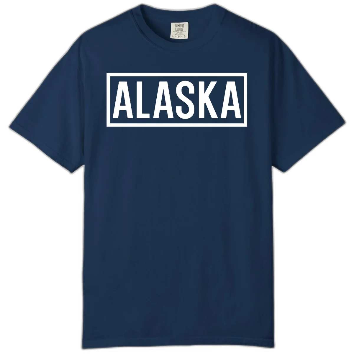 Alaska Bold Statement Comfort Color in Navy