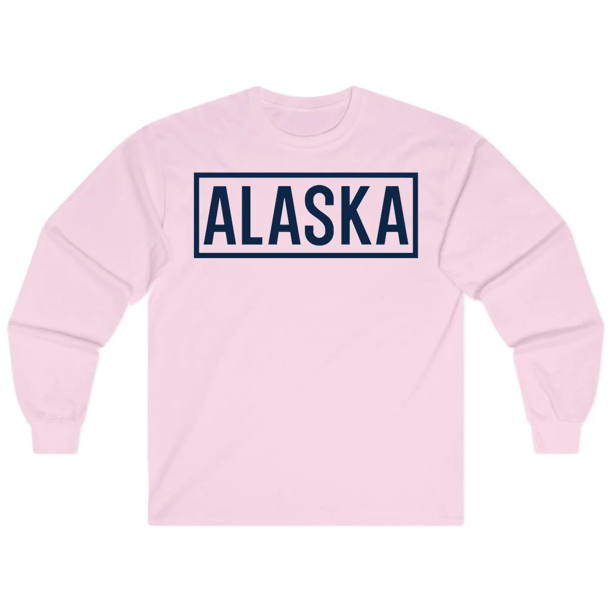 Alaska Bold Statement Long Sleeve in Light Pink