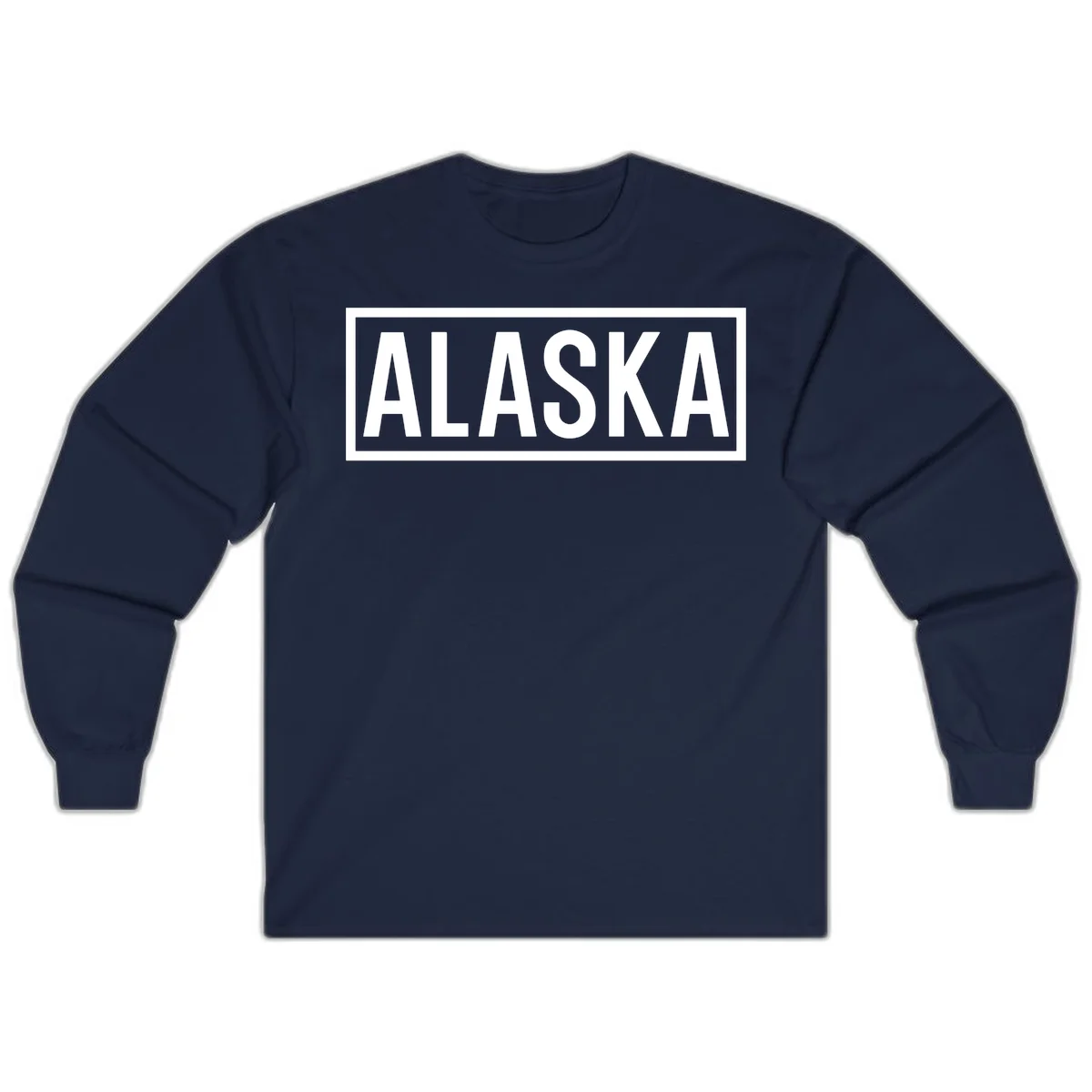 Alaska Bold Statement Long Sleeve in Navy