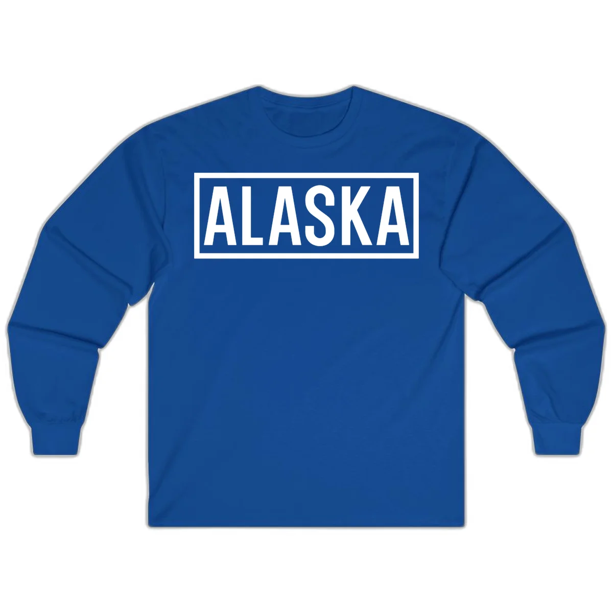 Alaska Bold Statement Long Sleeve in Royal