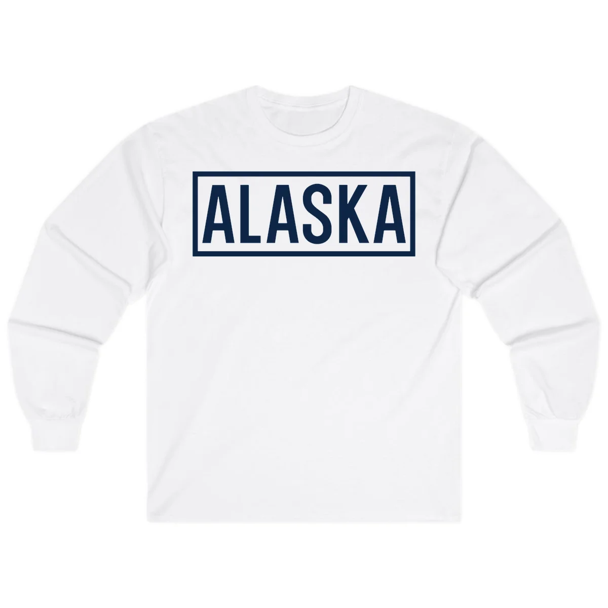 Alaska Bold Statement Long Sleeve in White
