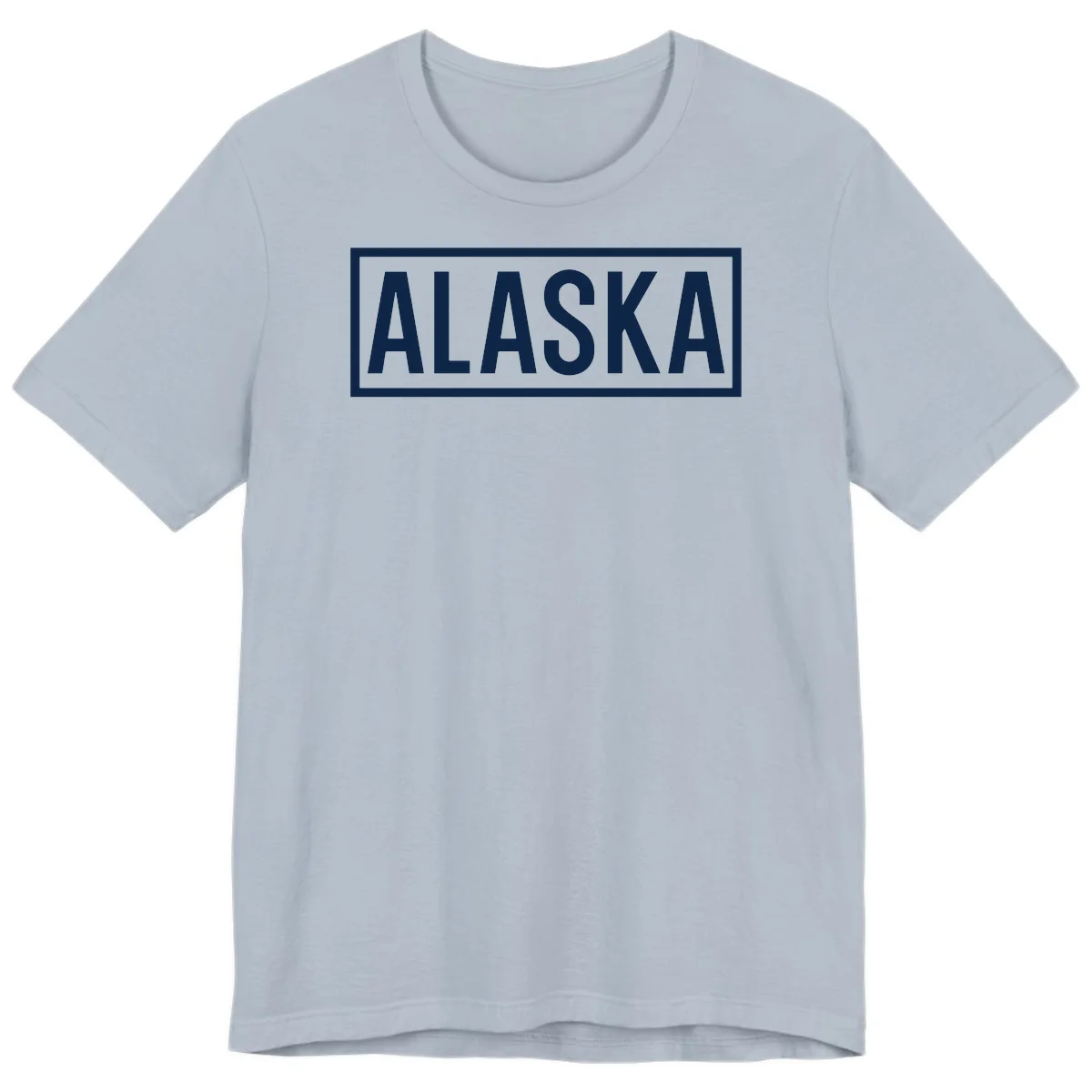 Alaska Bold Statement Premium Tee in Light Blue