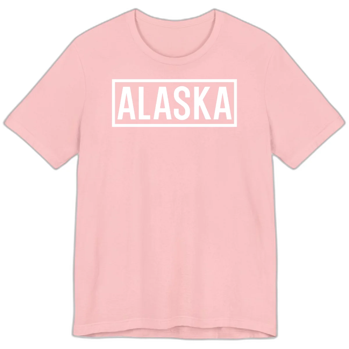 Alaska Bold Statement Premium Tee in Pink