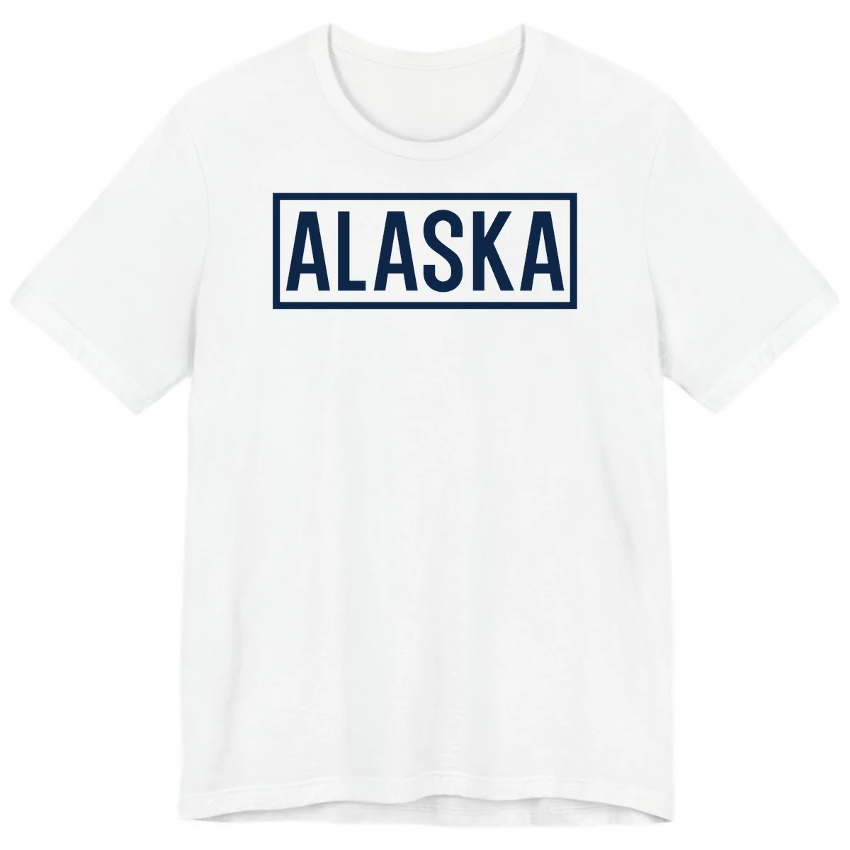 Alaska Bold Statement Premium Tee in White
