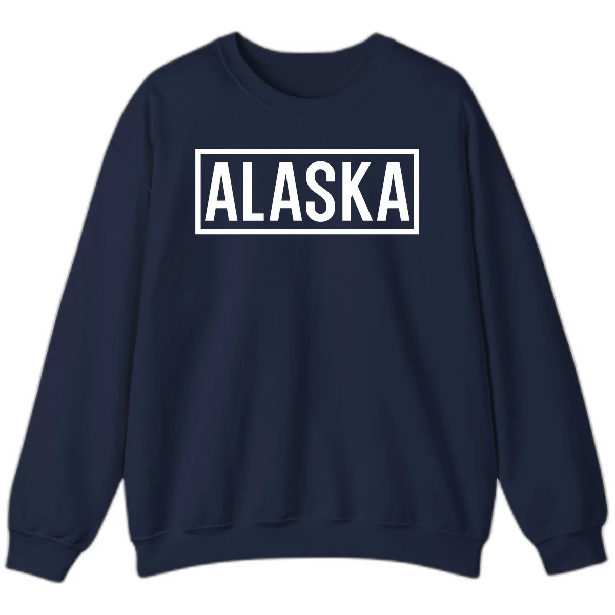 Alaska Bold Statement Sweatshirt in Navy