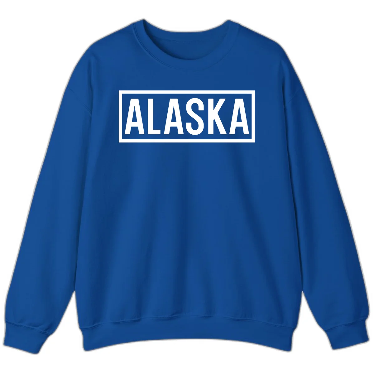 Alaska Bold Statement Sweatshirt in Royal
