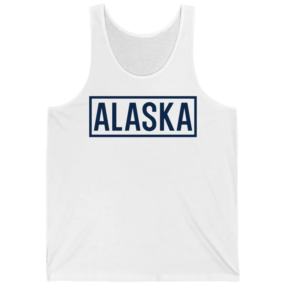 Alaska Bold Statement Tank in White