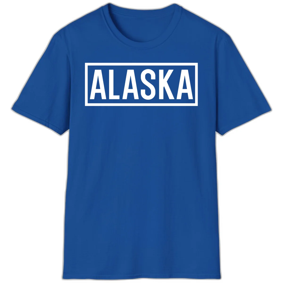 Alaska Bold Statement T-Shirt in Royal