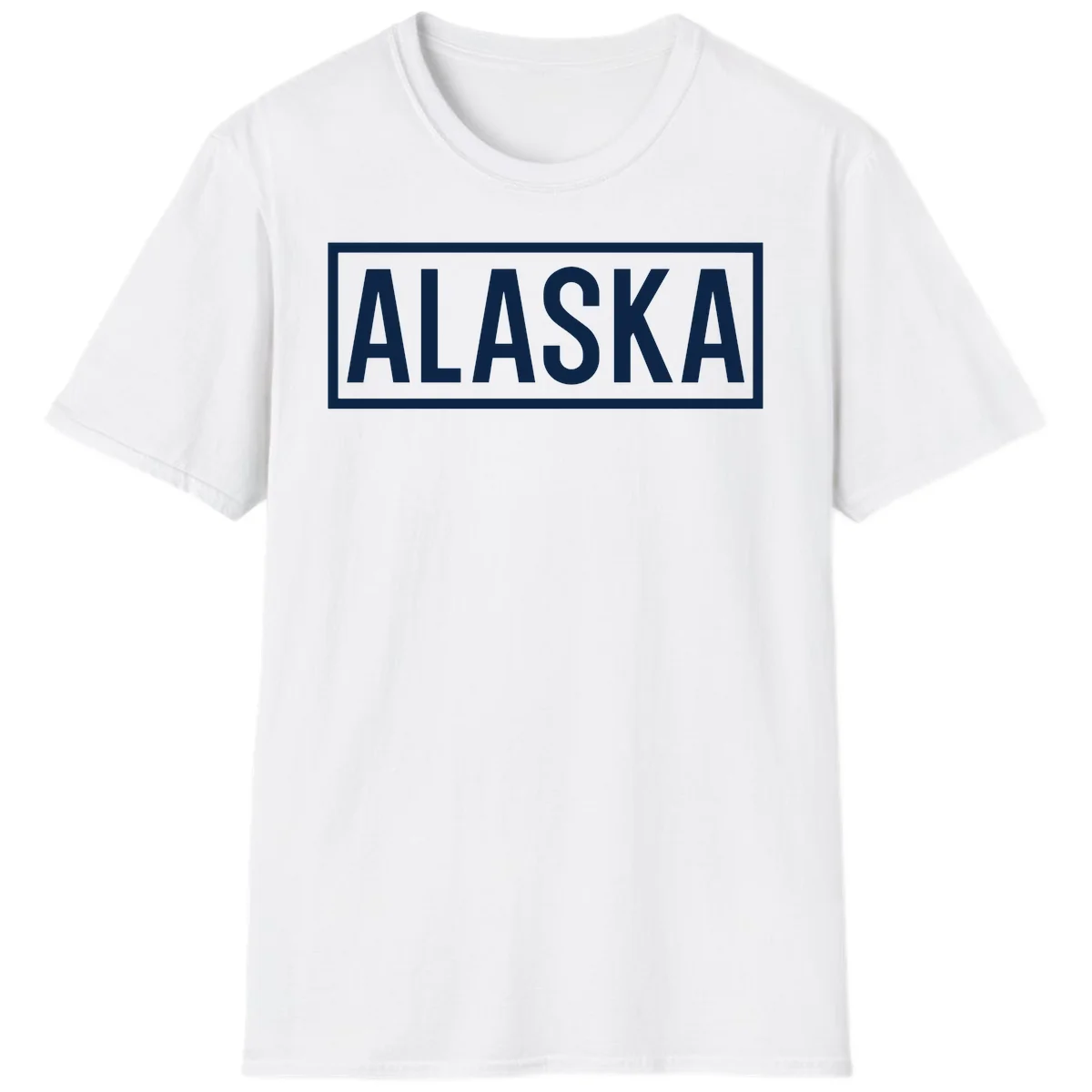 Alaska Bold Statement T-Shirt in White