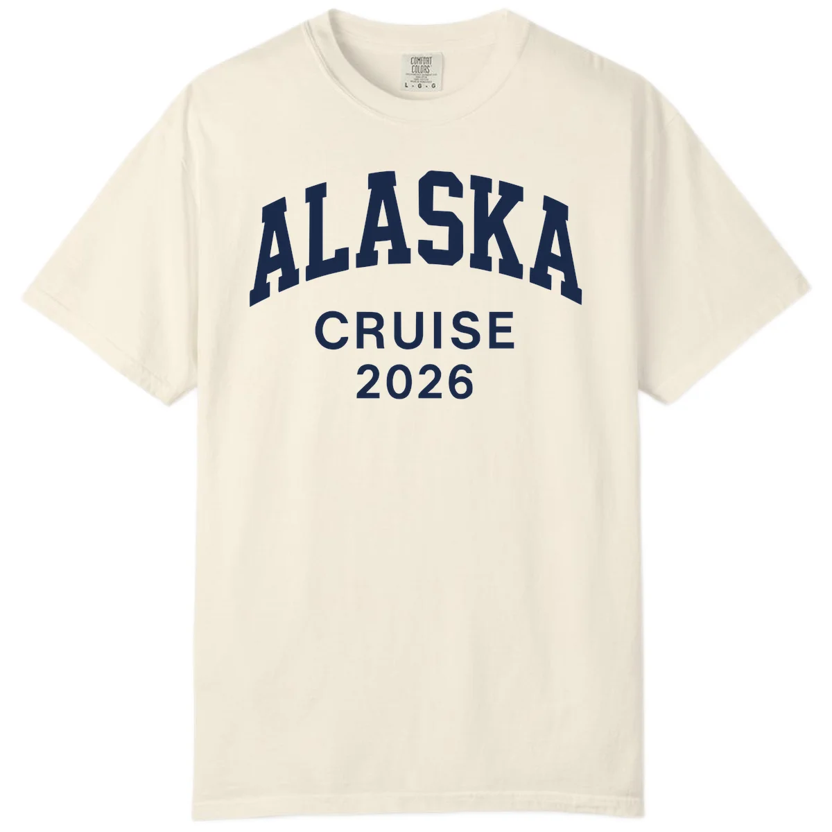 Alaska Cruise 2026 Adventure Comfort Color in Ivory