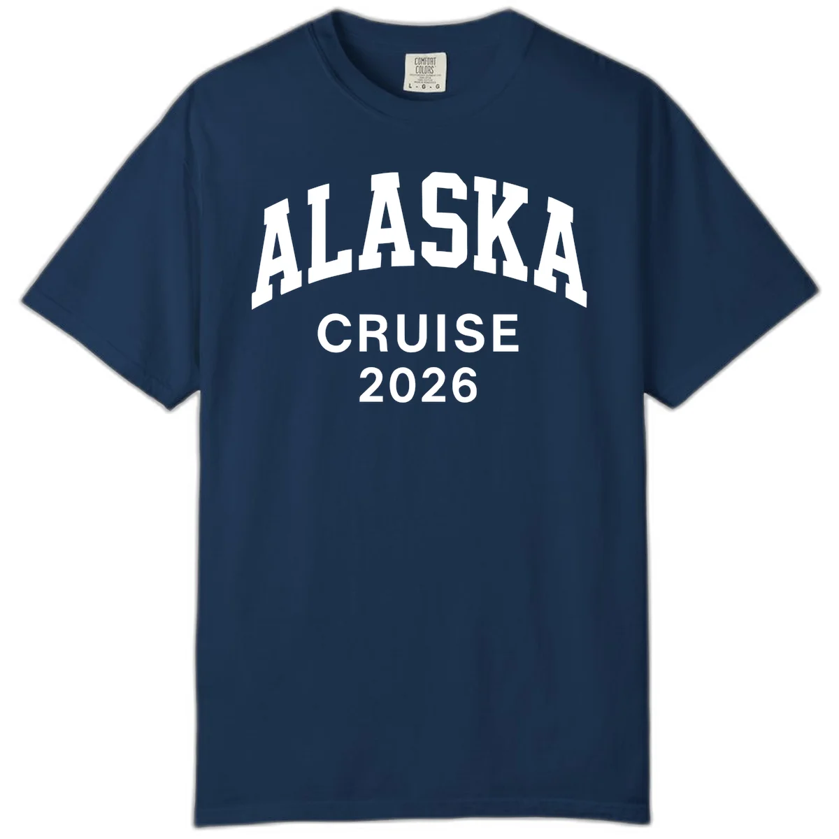 Alaska Cruise 2026 Adventure Comfort Color in Navy