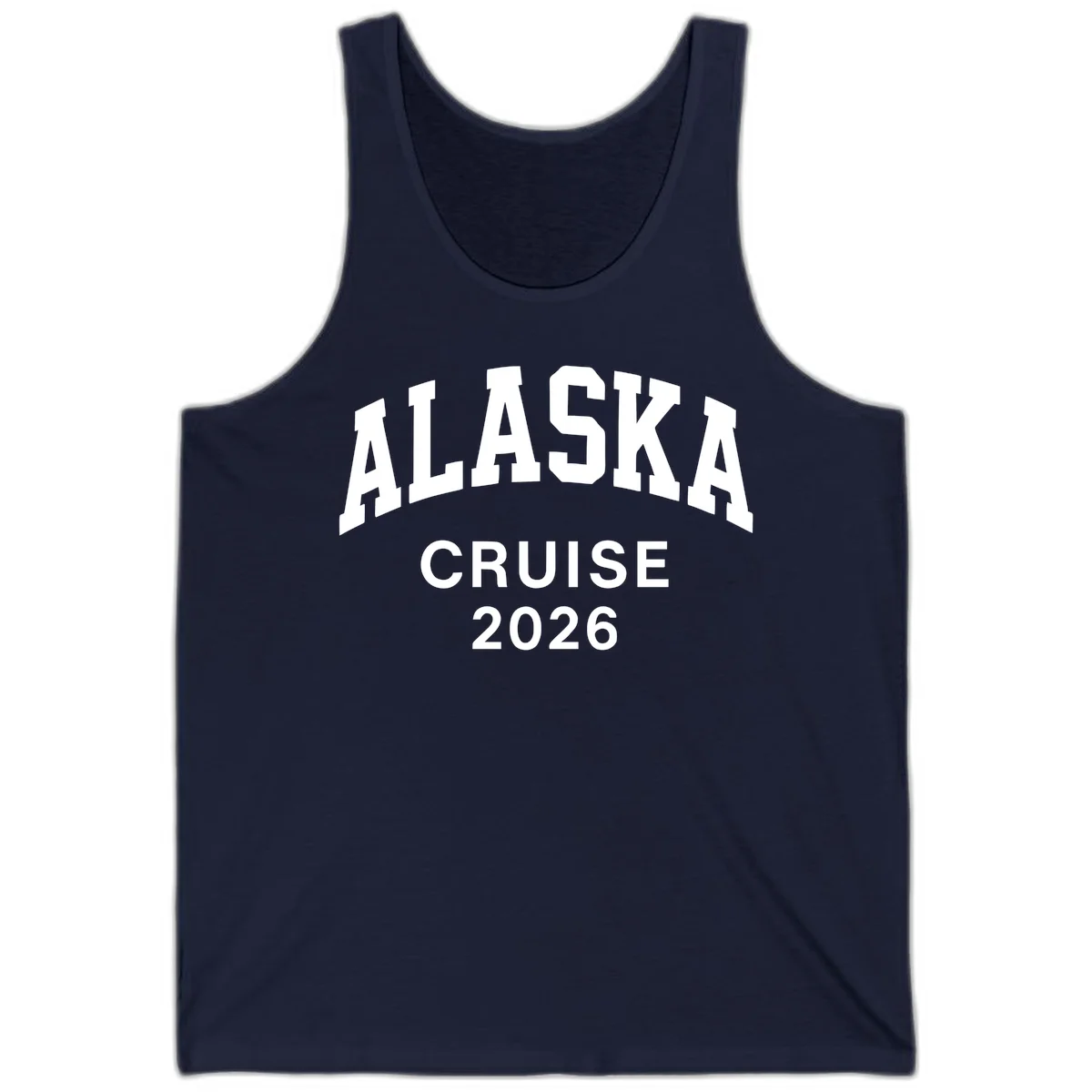 Alaska Cruise 2026 Adventure Tank Top in Navy