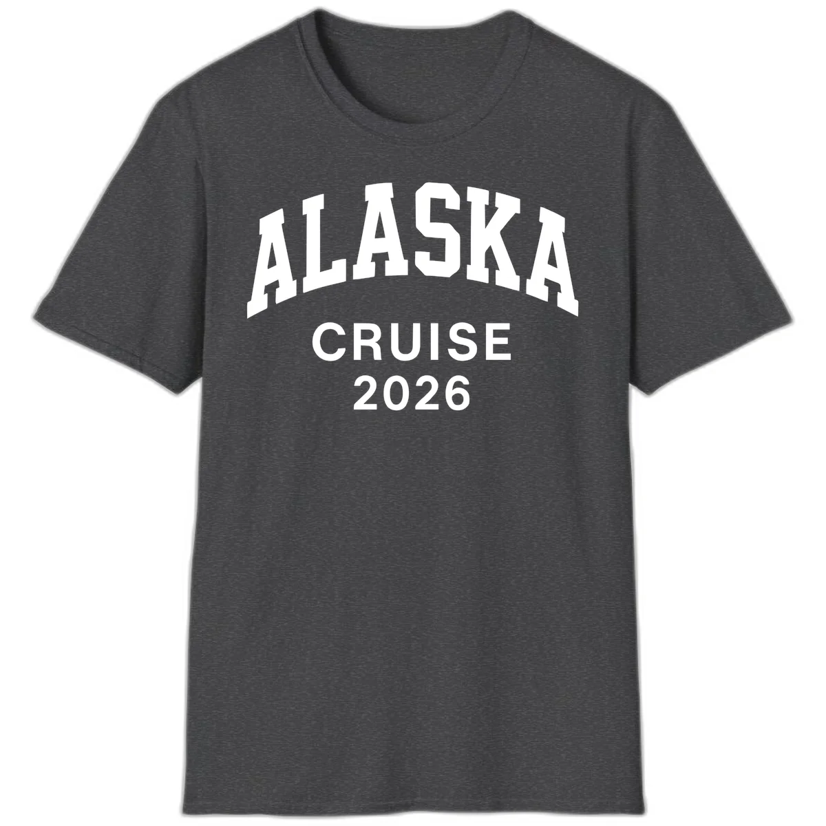 Alaska Cruise 2026 Adventure T-Shirt in Dark Heather