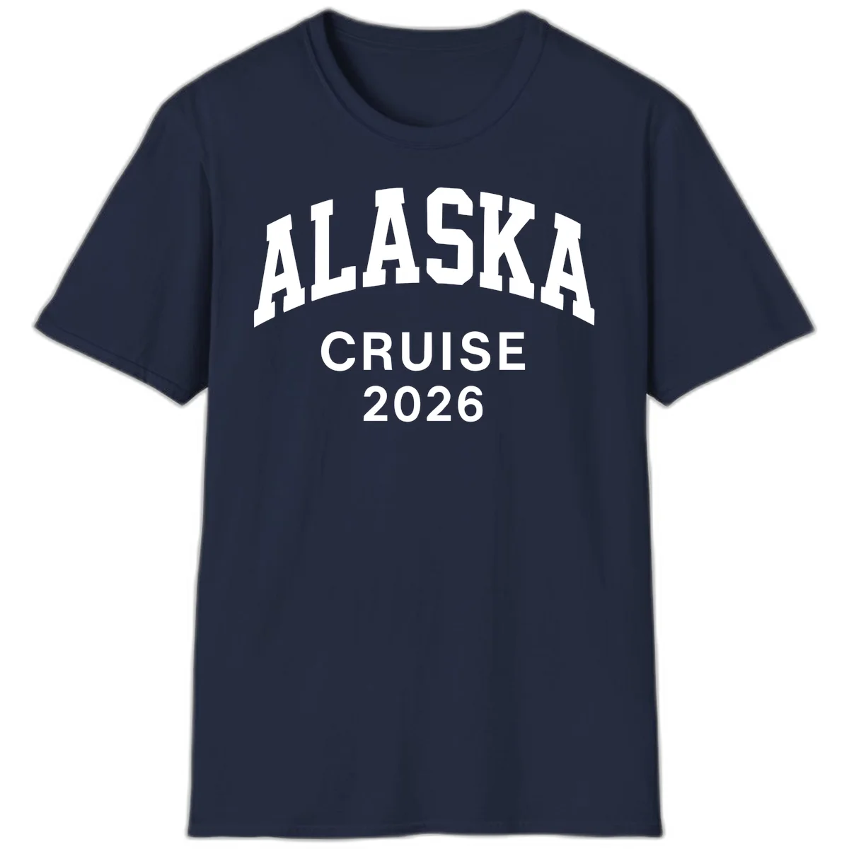 Alaska Cruise 2026 Adventure T-Shirt in Navy