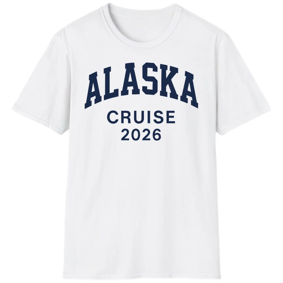 Alaska Cruise 2026 Adventure T-Shirt in White