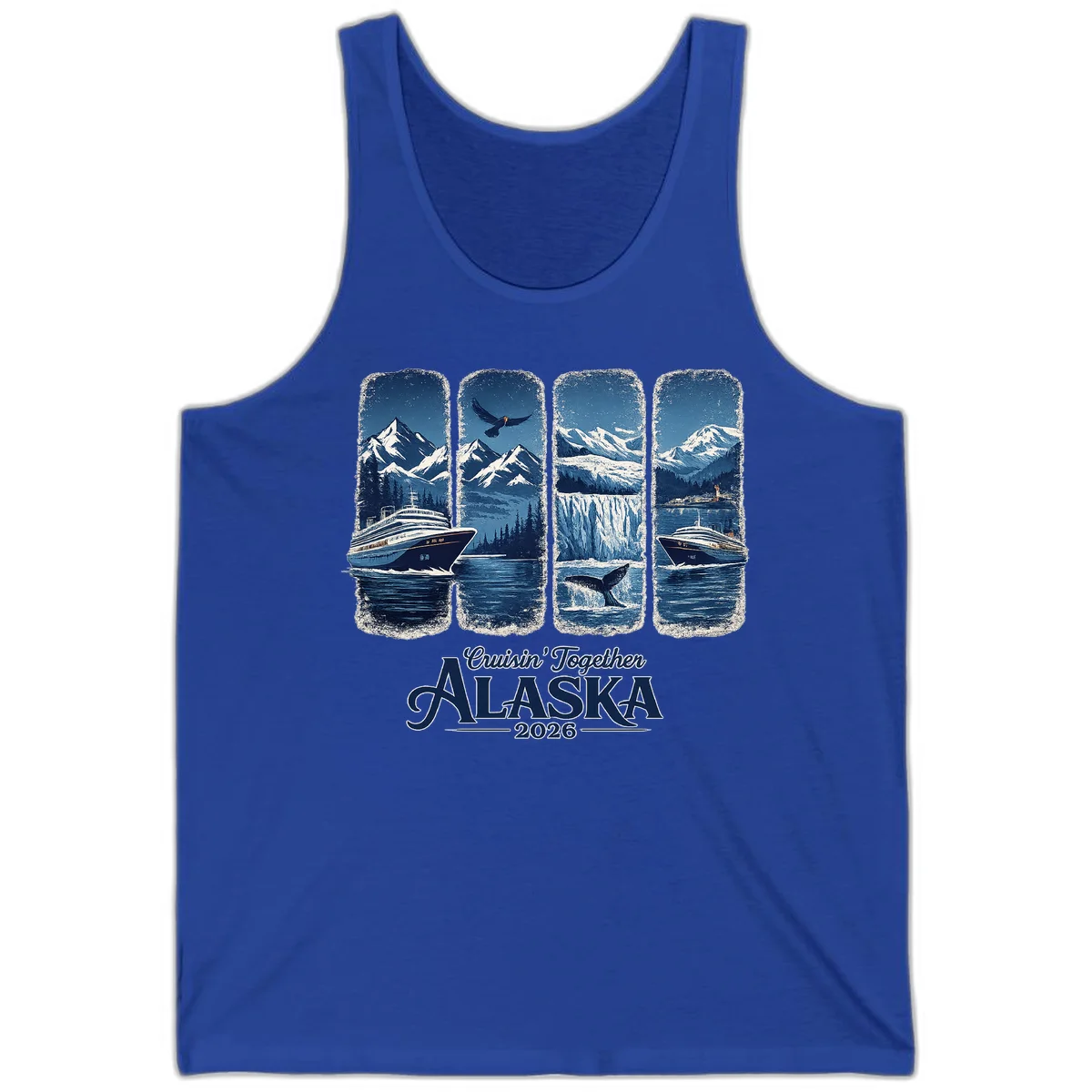 Alaskan Cruise Together Scenic Views 2026 Tank in True Royal