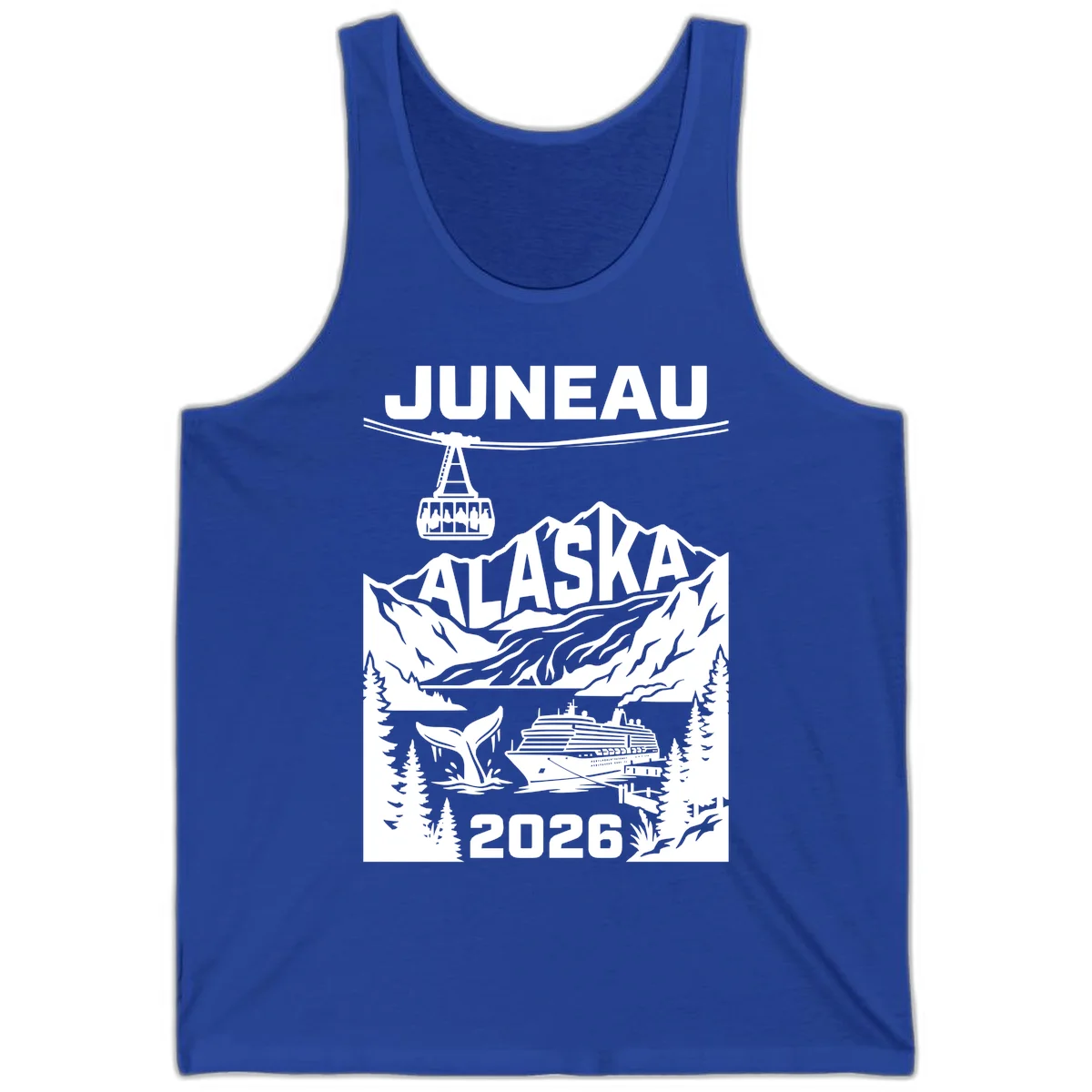 Alaska Cruise Adventure Tank in True Royal