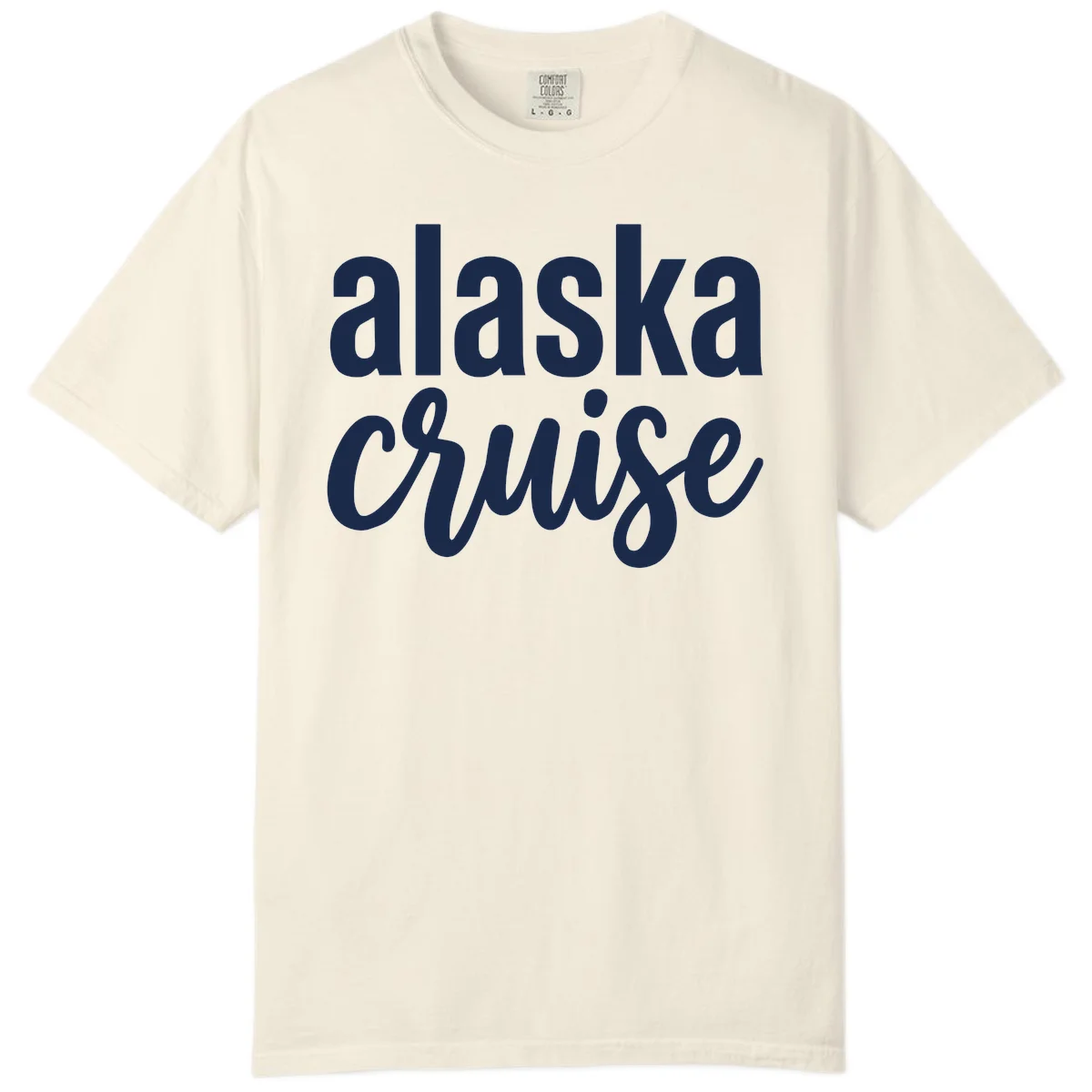 Alaska Cruise Adventure Comfort Color in Ivory
