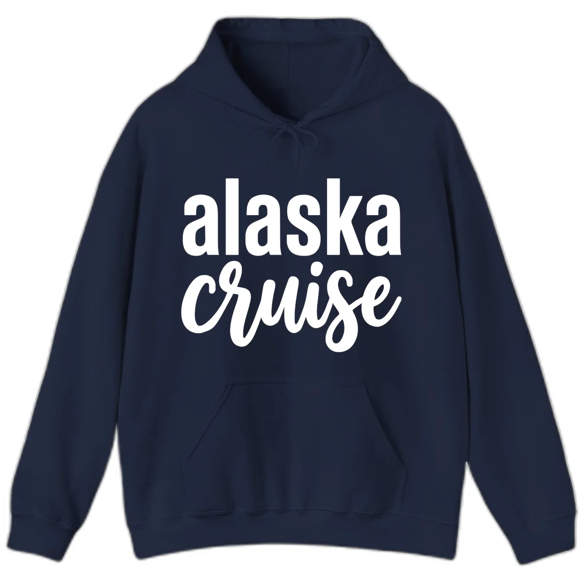 Alaska Cruise Adventure Hoodie in Navy
