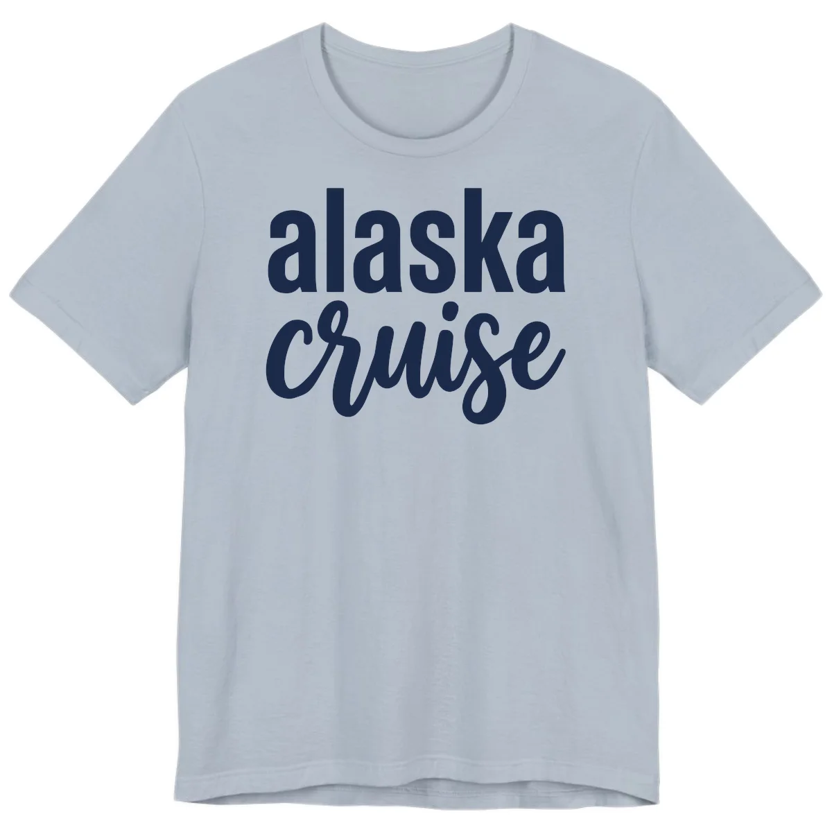 Alaska Cruise Adventure Premium Tee in Light Blue