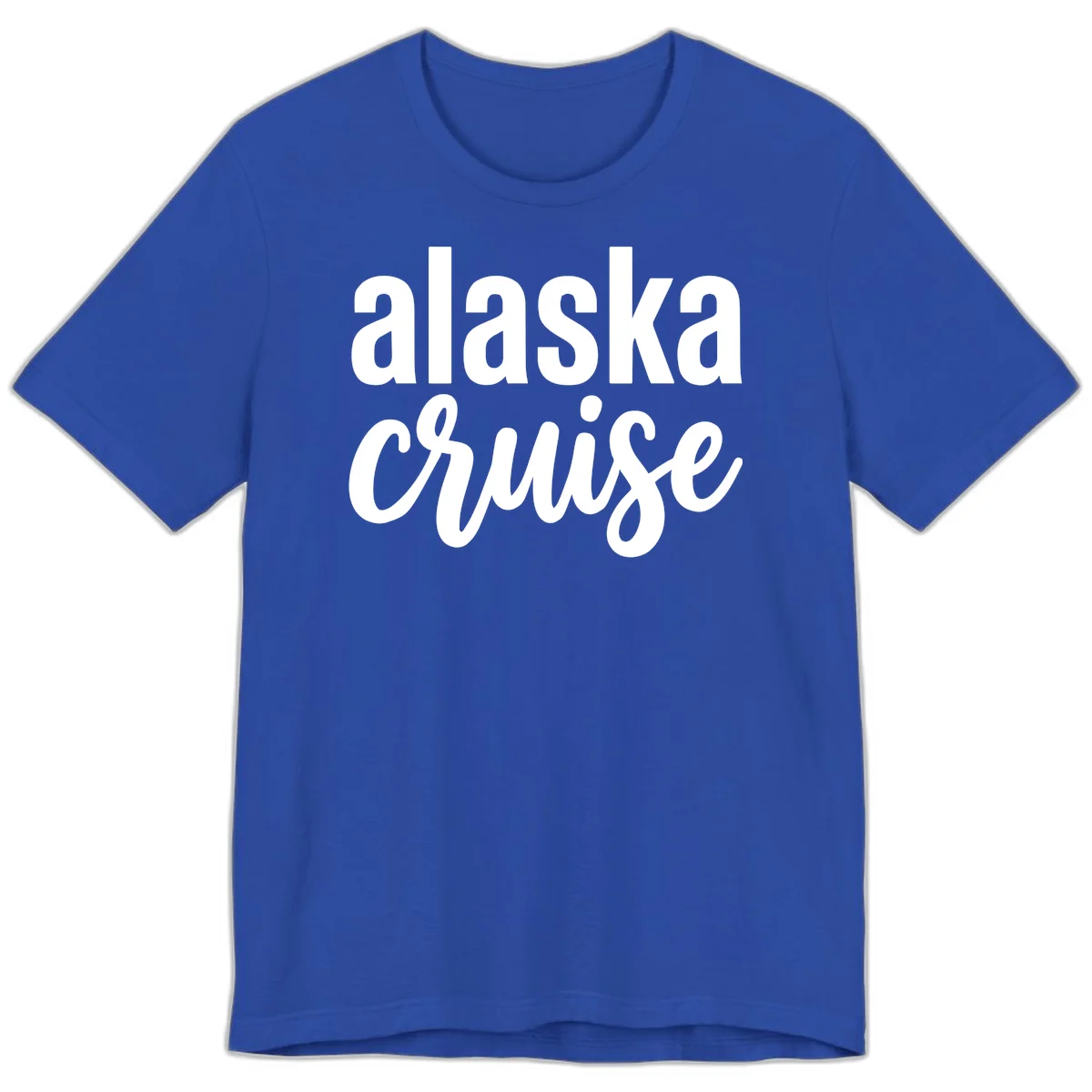 Alaska Cruise Adventure Premium Tee in True Royal