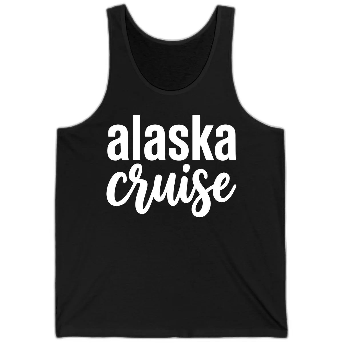 Alaska Cruise Adventure Tank in Black