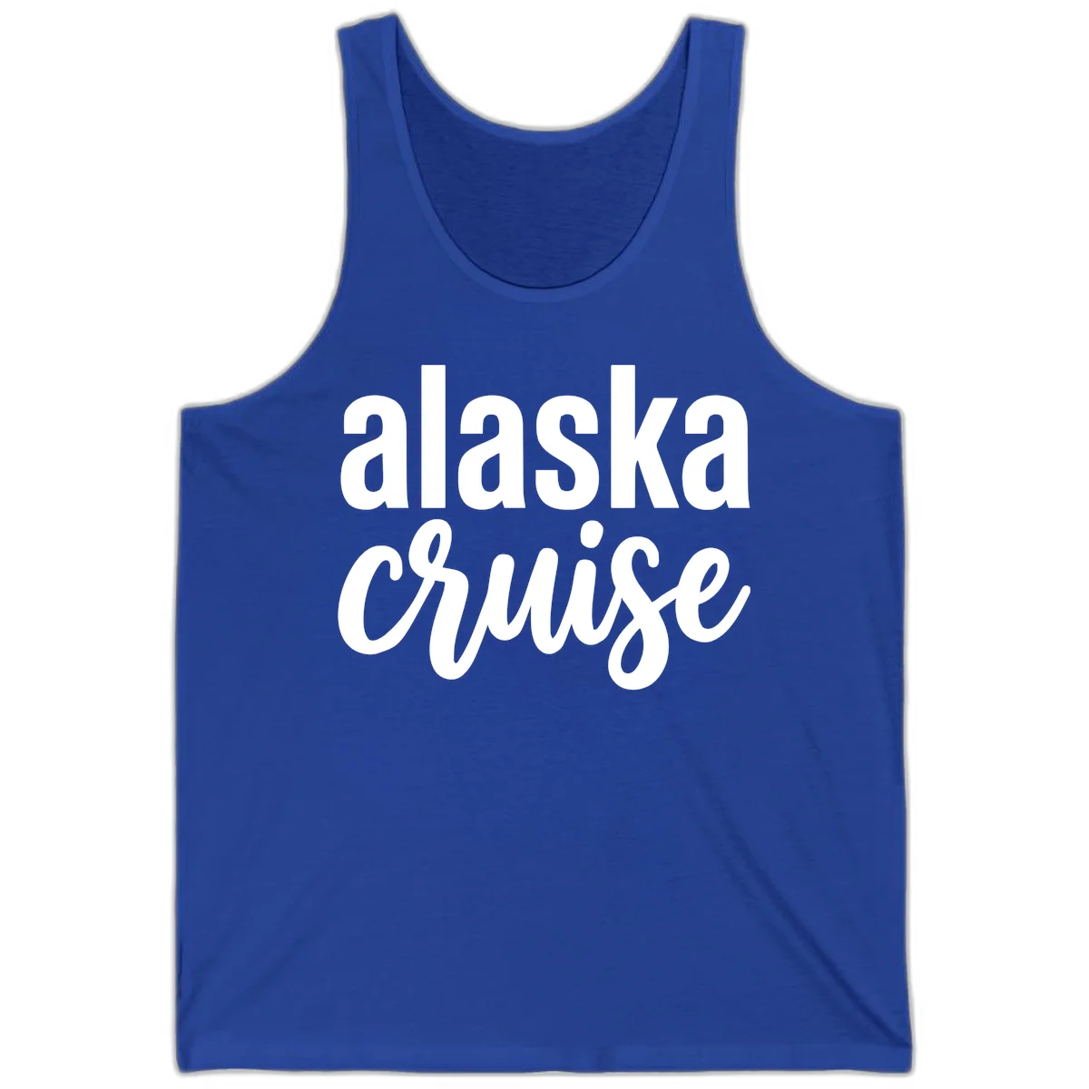 Alaska Cruise Adventure Tank in True Royal
