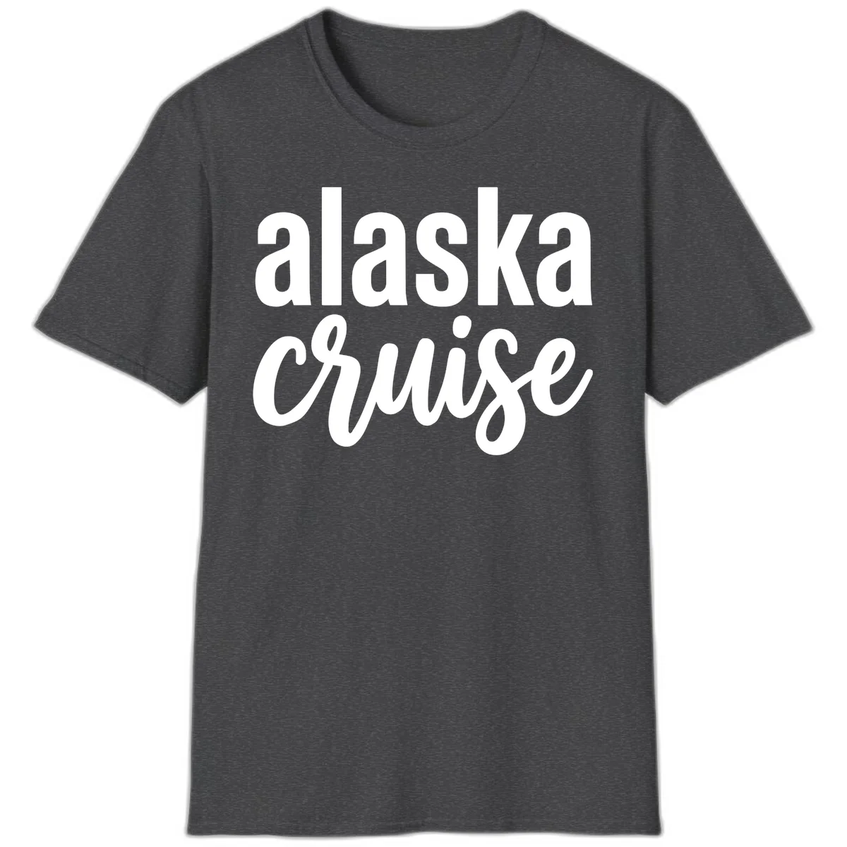 Alaska Cruise Adventure T-Shirt in Dark Heather