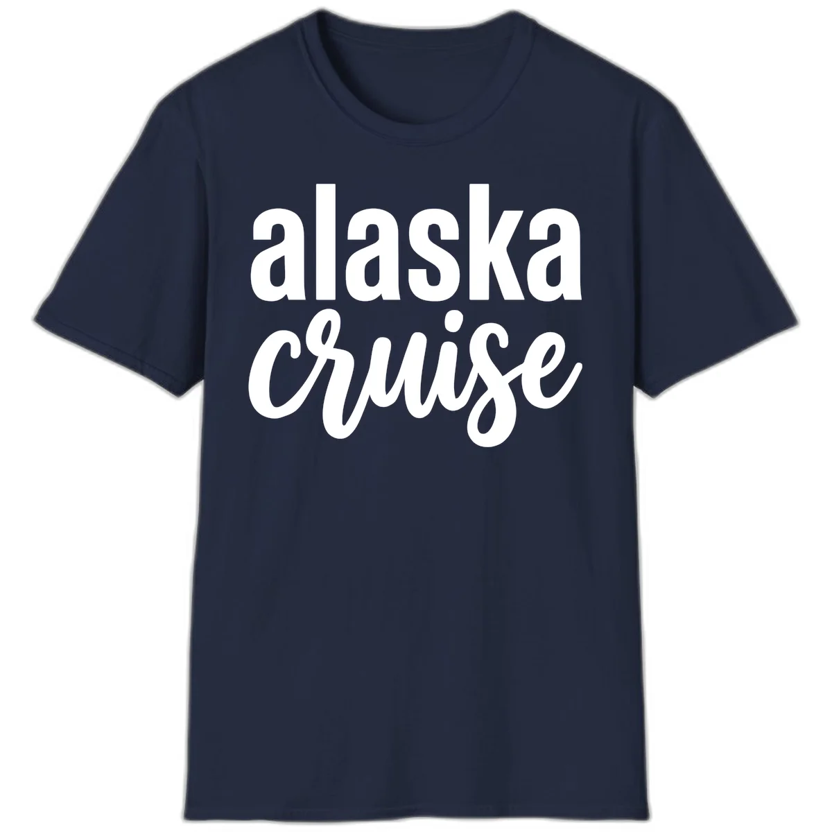 Alaska Cruise Adventure T-Shirt in Navy