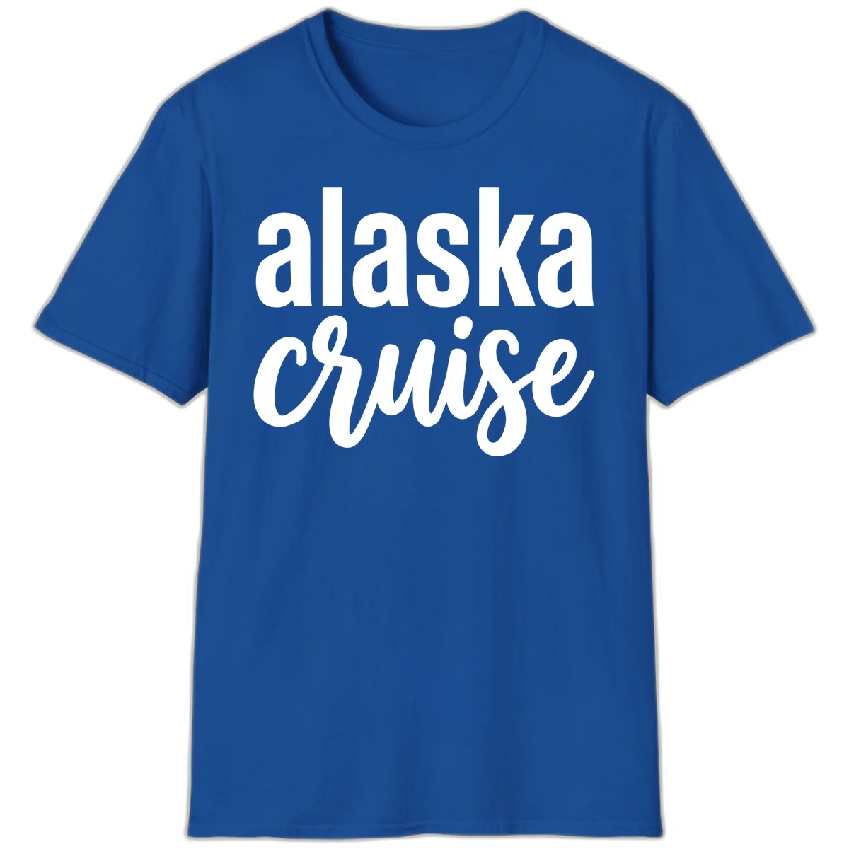 Alaska Cruise Adventure T-Shirt in Royal