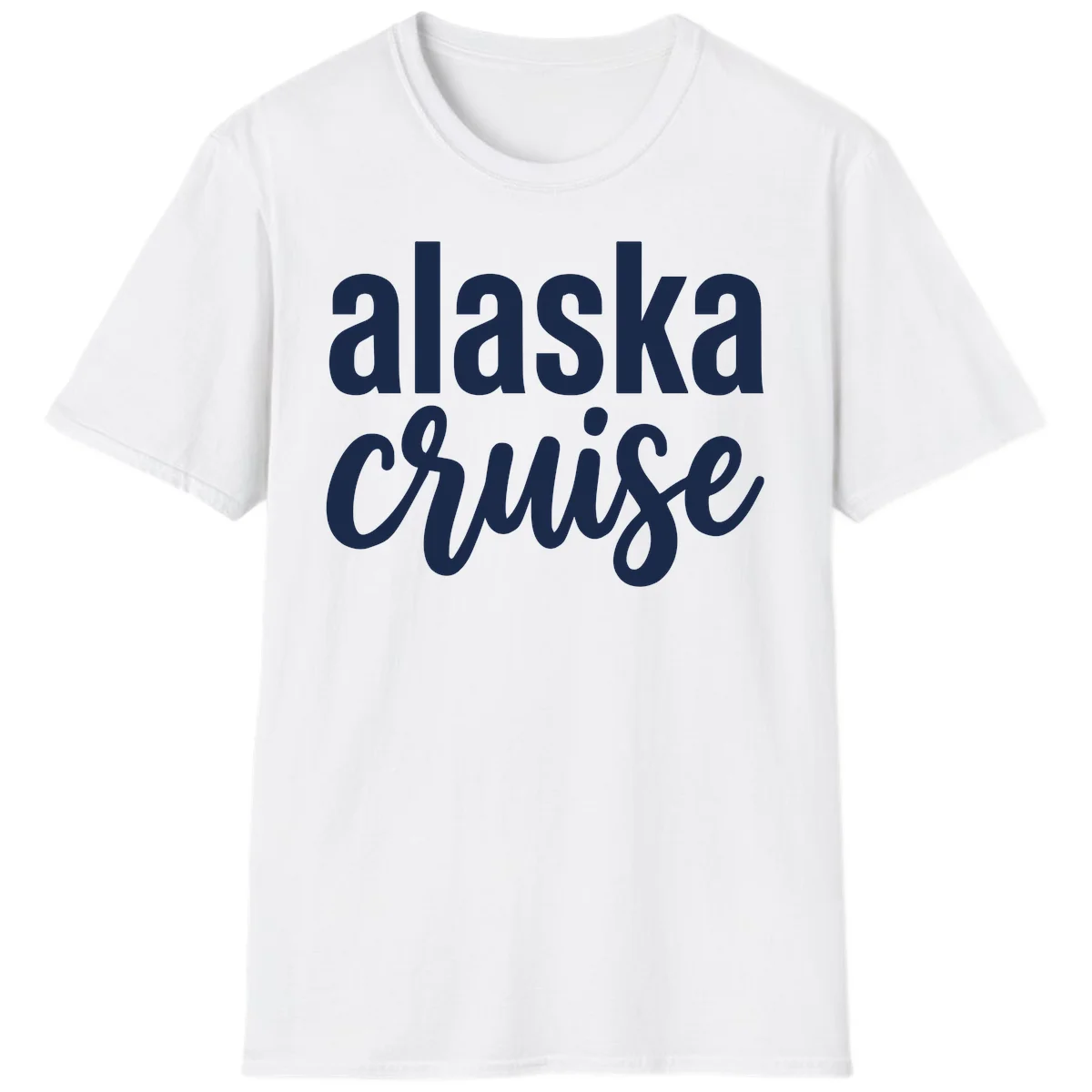 Alaska Cruise Adventure T-Shirt in White