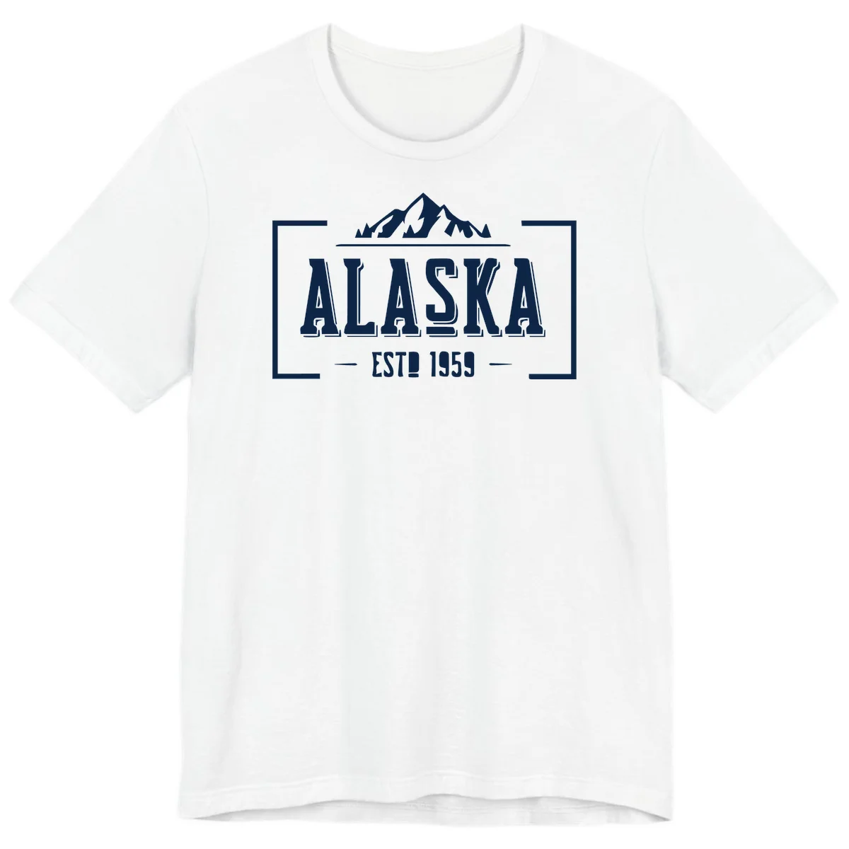 Alaska Cruise Design Premium T-Shirt in White