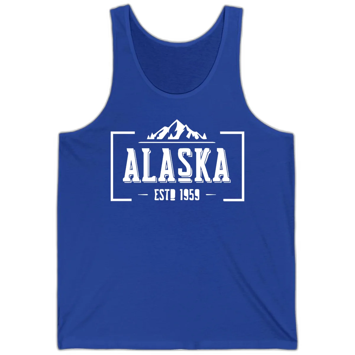 Alaska Cruise Design Tank in True Royal