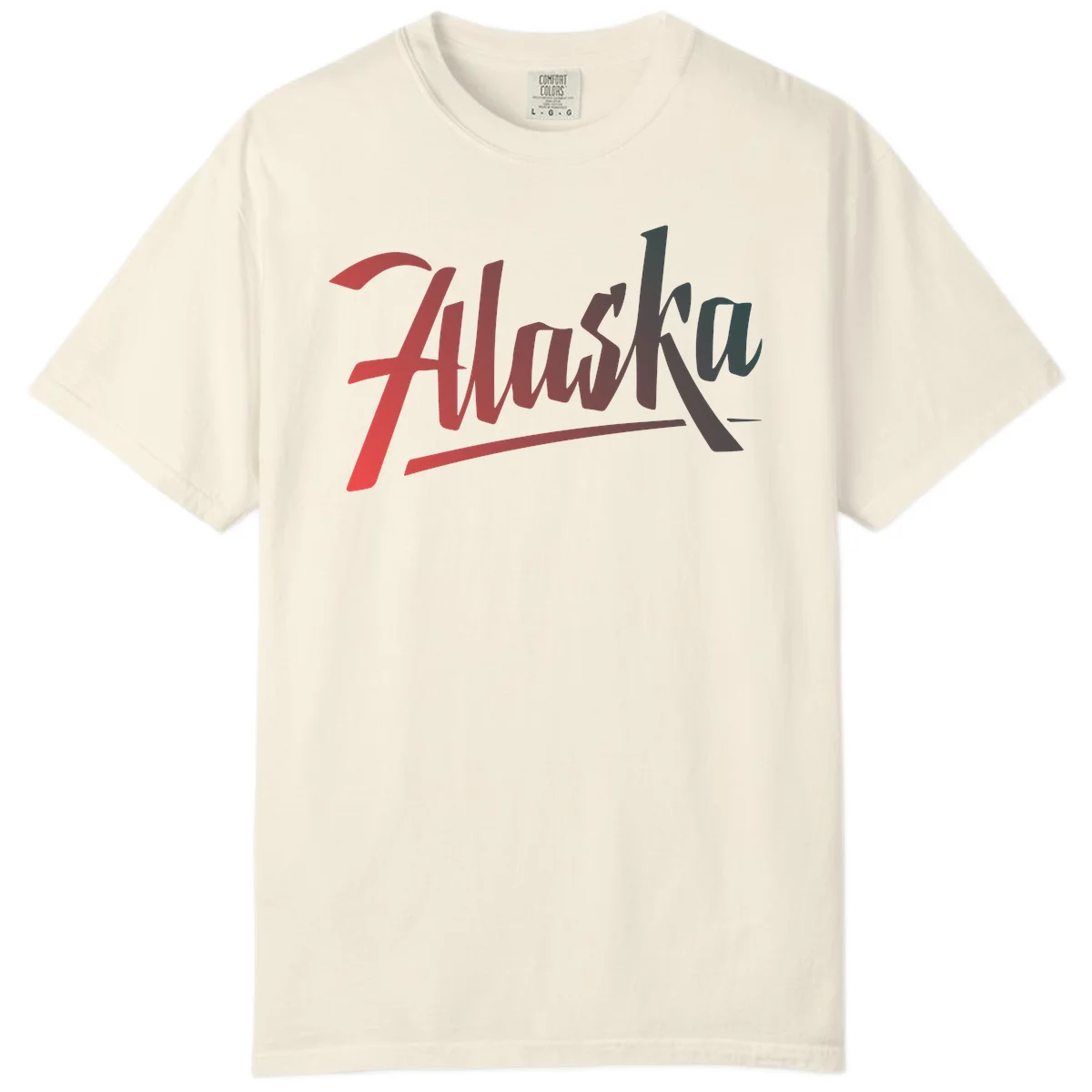 Alaska Cruise Upward Trend Comfort Color in Ivory