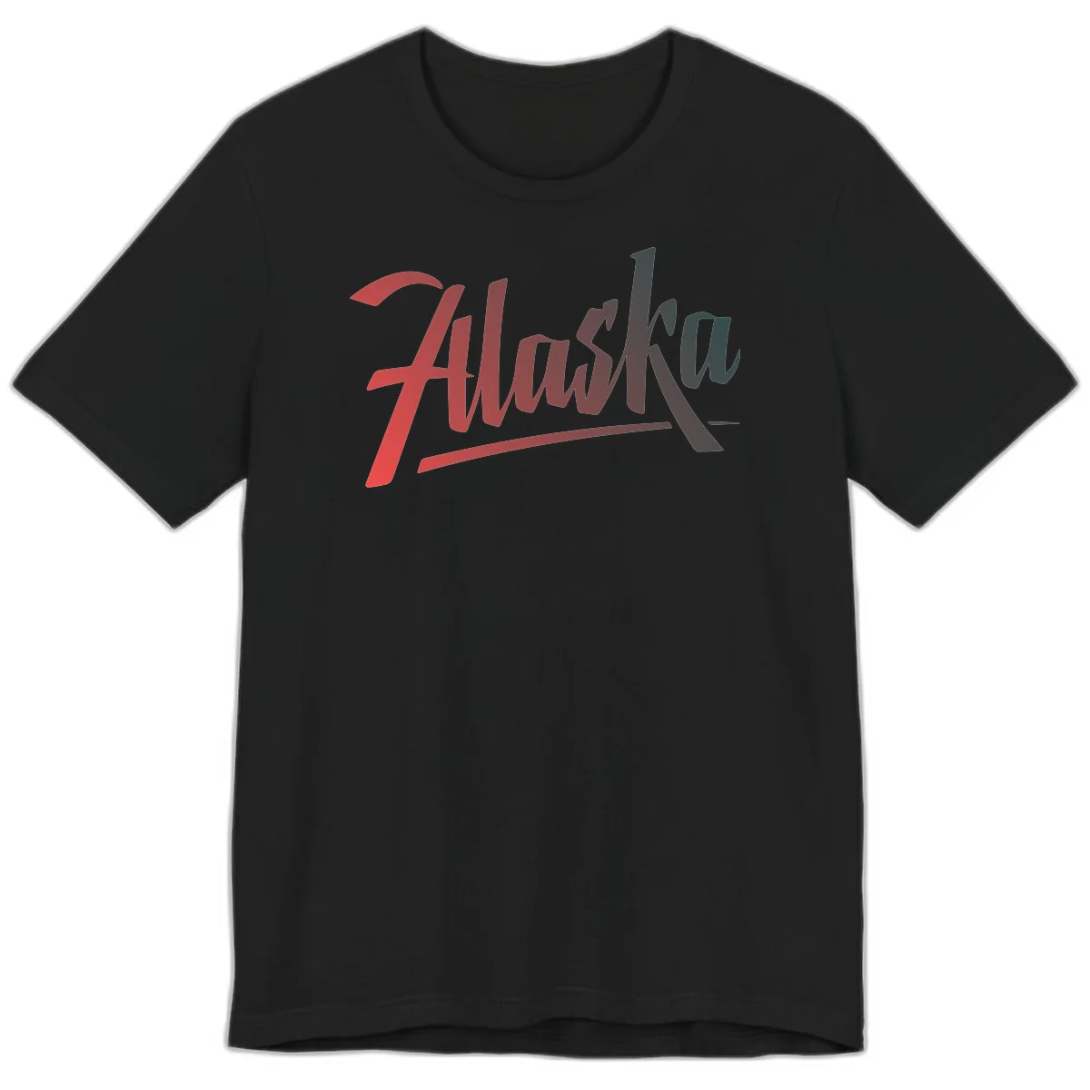 Alaska Cruise Upward Trend Premium Tee in Black