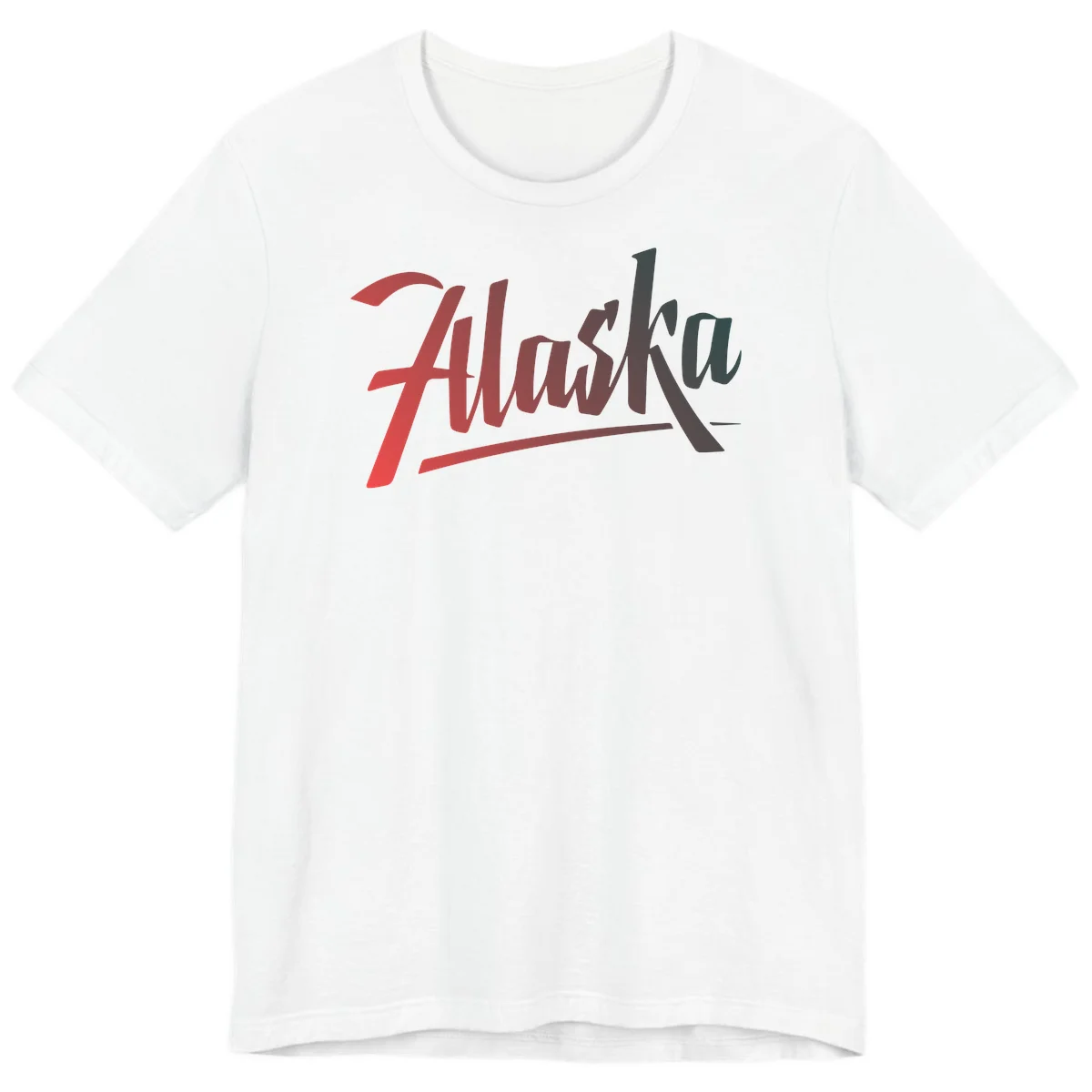 Alaska Cruise Upward Trend Premium Tee in White
