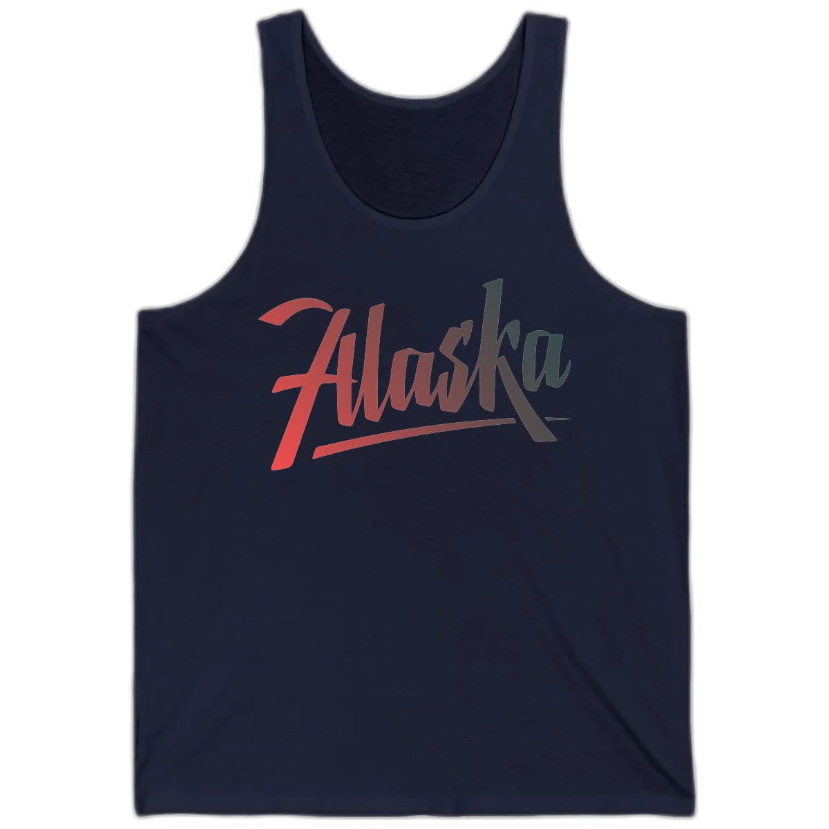 Alaska Cruise Upward Trend Tank in Navy