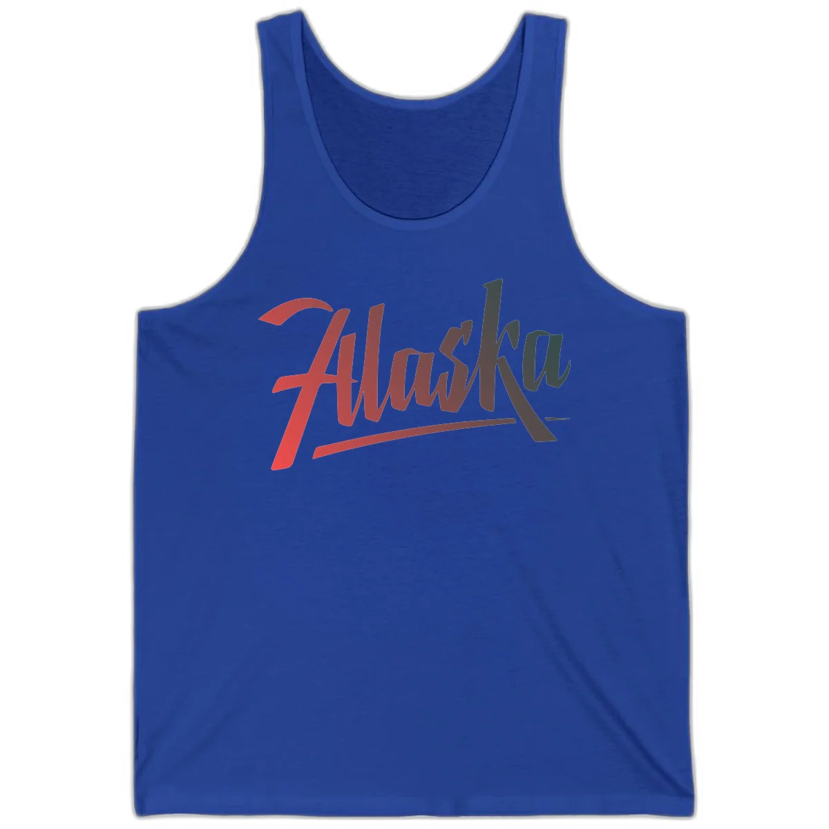 Alaska Cruise Upward Trend Tank in True Royal
