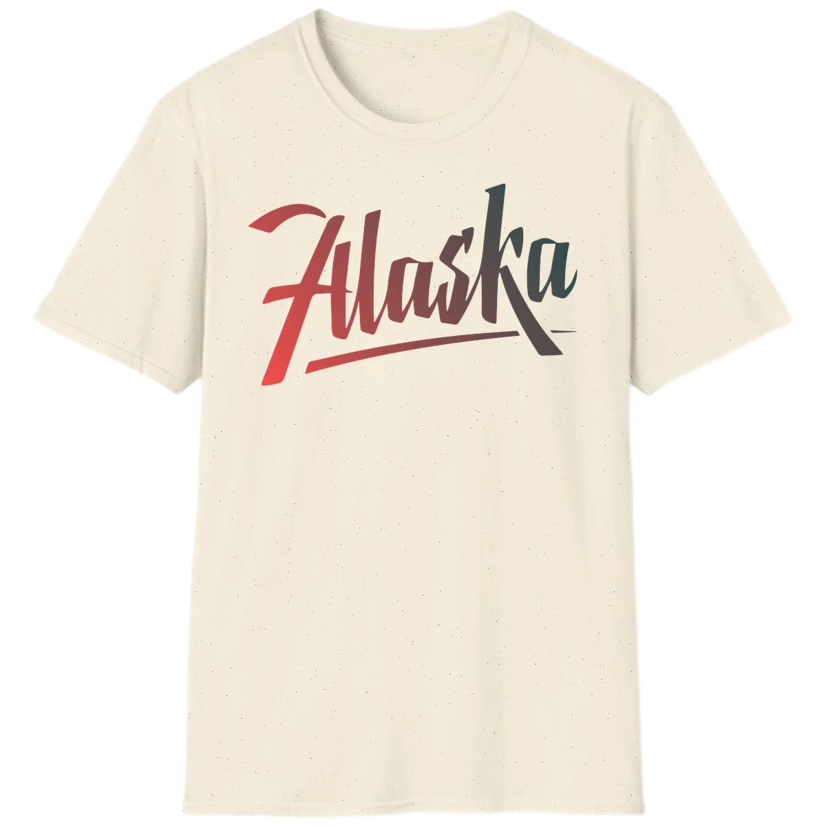 Alaska Cruise Upward Trend T-Shirt in Natural