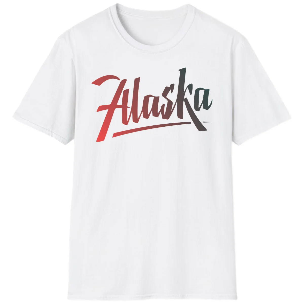 Alaska Cruise Upward Trend T-Shirt in White